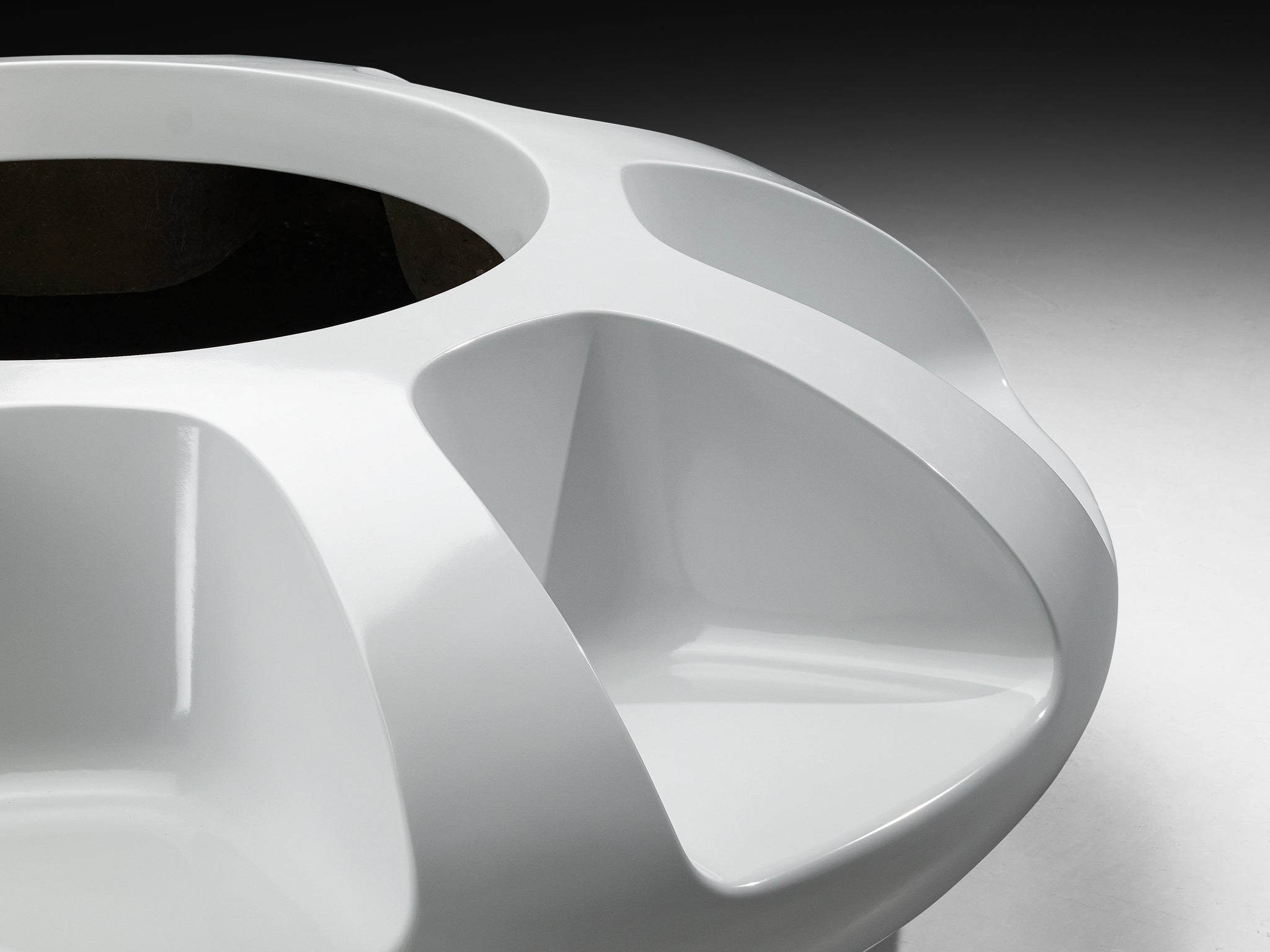 Elsie Crawford for Sintoform 'Carousel' Sofa Bench in Fiberglass