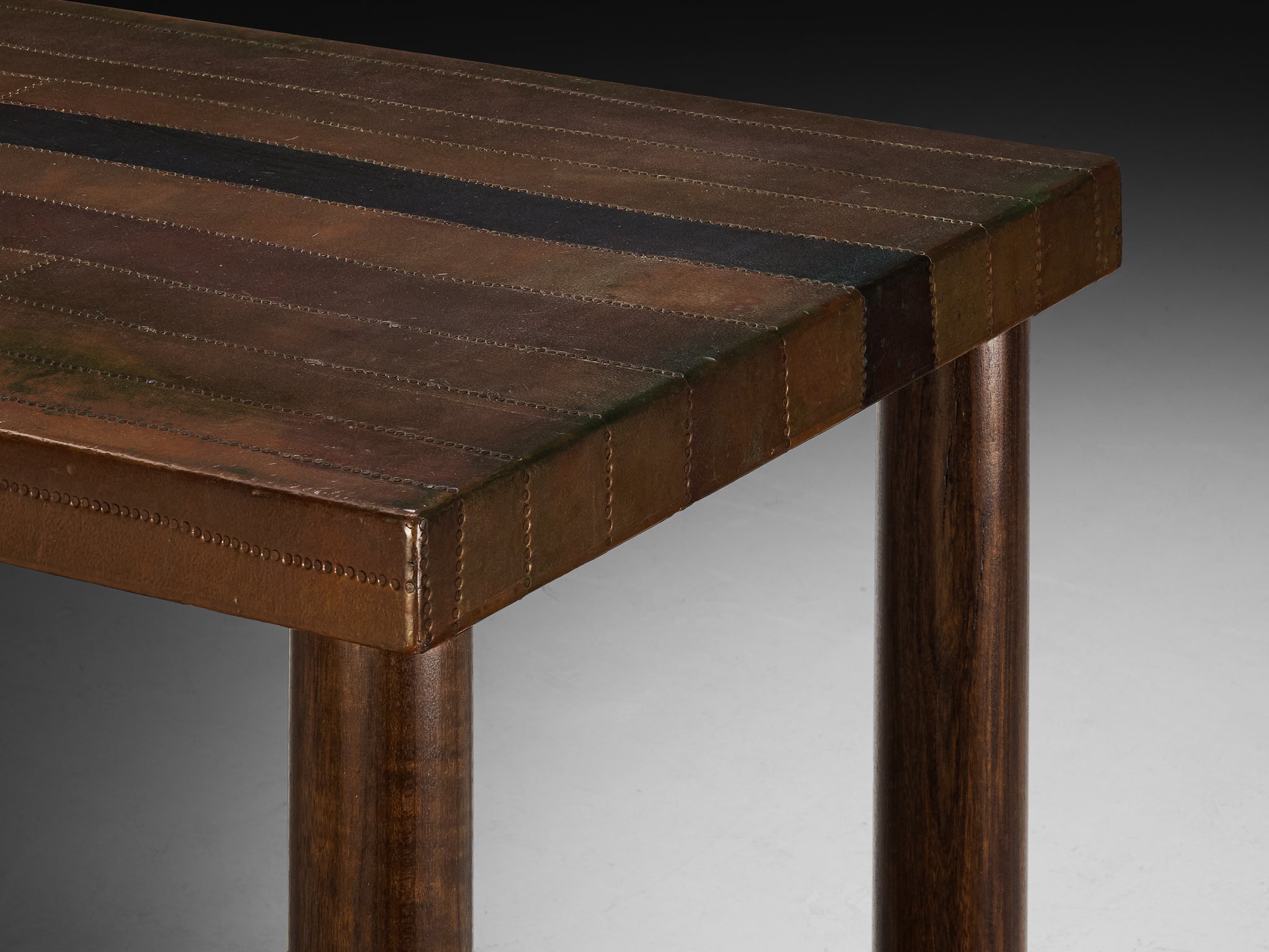 Lorenzo Burchiellaro Dining Table in Copper 230cm/90.5 in Tables Morentz