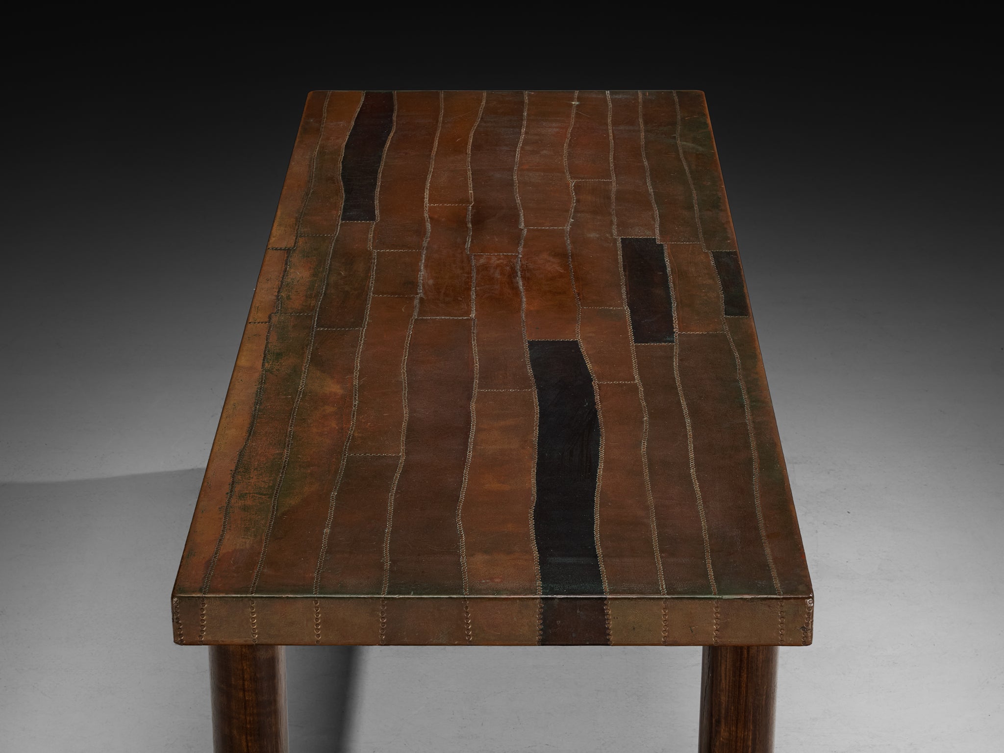 Lorenzo Burchiellaro Dining Table in Copper 230cm/90.5 in Tables Morentz