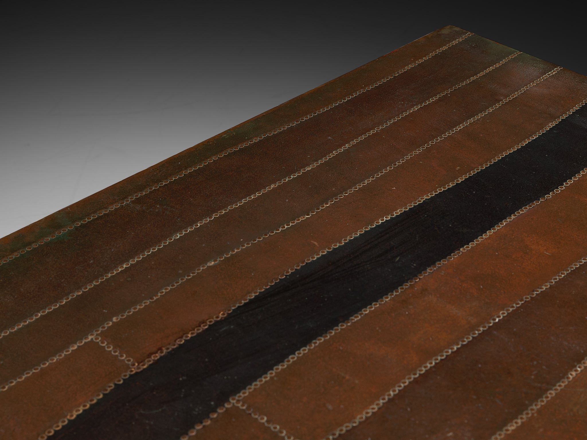 Lorenzo Burchiellaro Large Coffee Table in Copper 230cm/90.5 in Tables Morentz