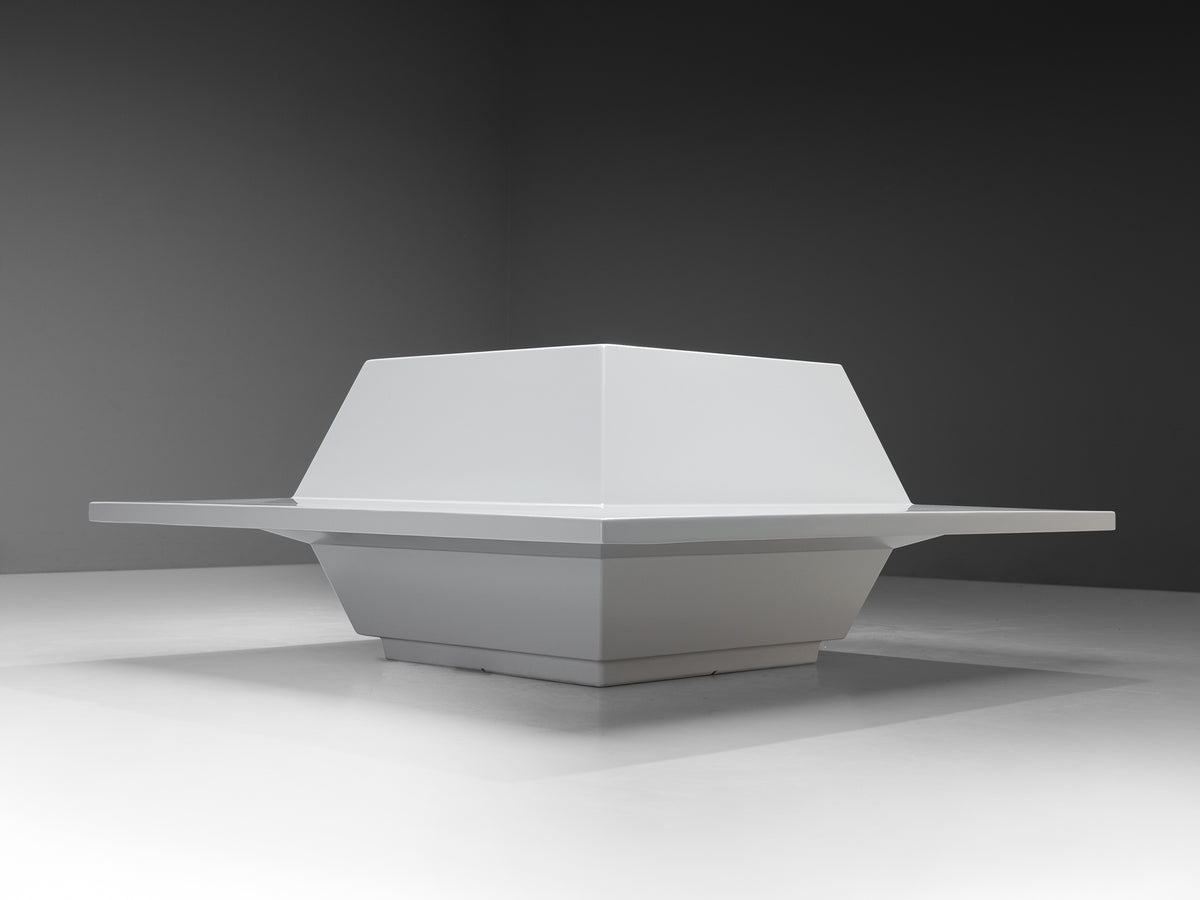 William P. Taylor for Sintoform Square Planter Bench Seating Morentz