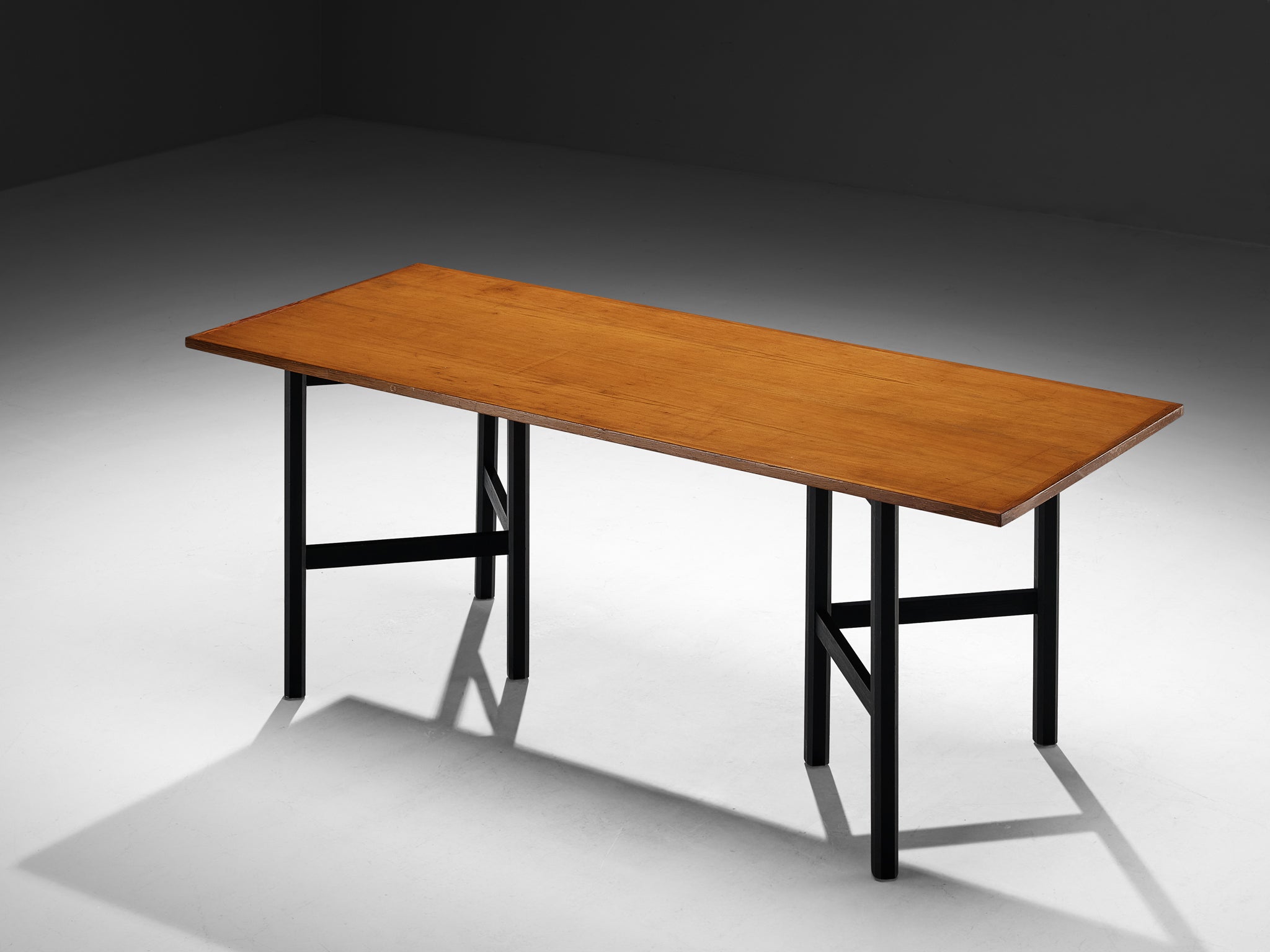 Rare Jørgen Magnussen for Peder Pedersen Custom-Made Dining Table in Pine