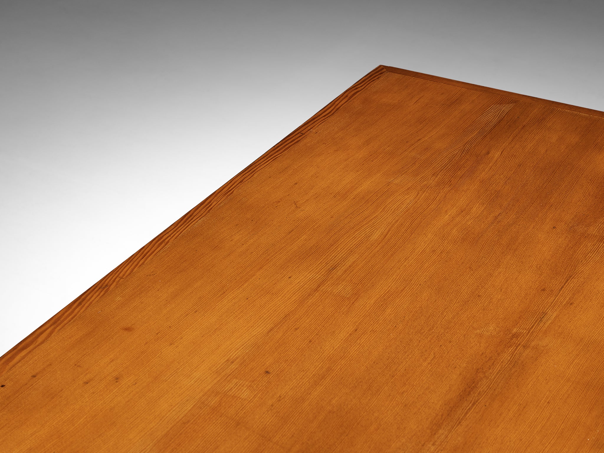 Rare Jørgen Magnussen for Peder Pedersen Custom-Made Dining Table in Pine