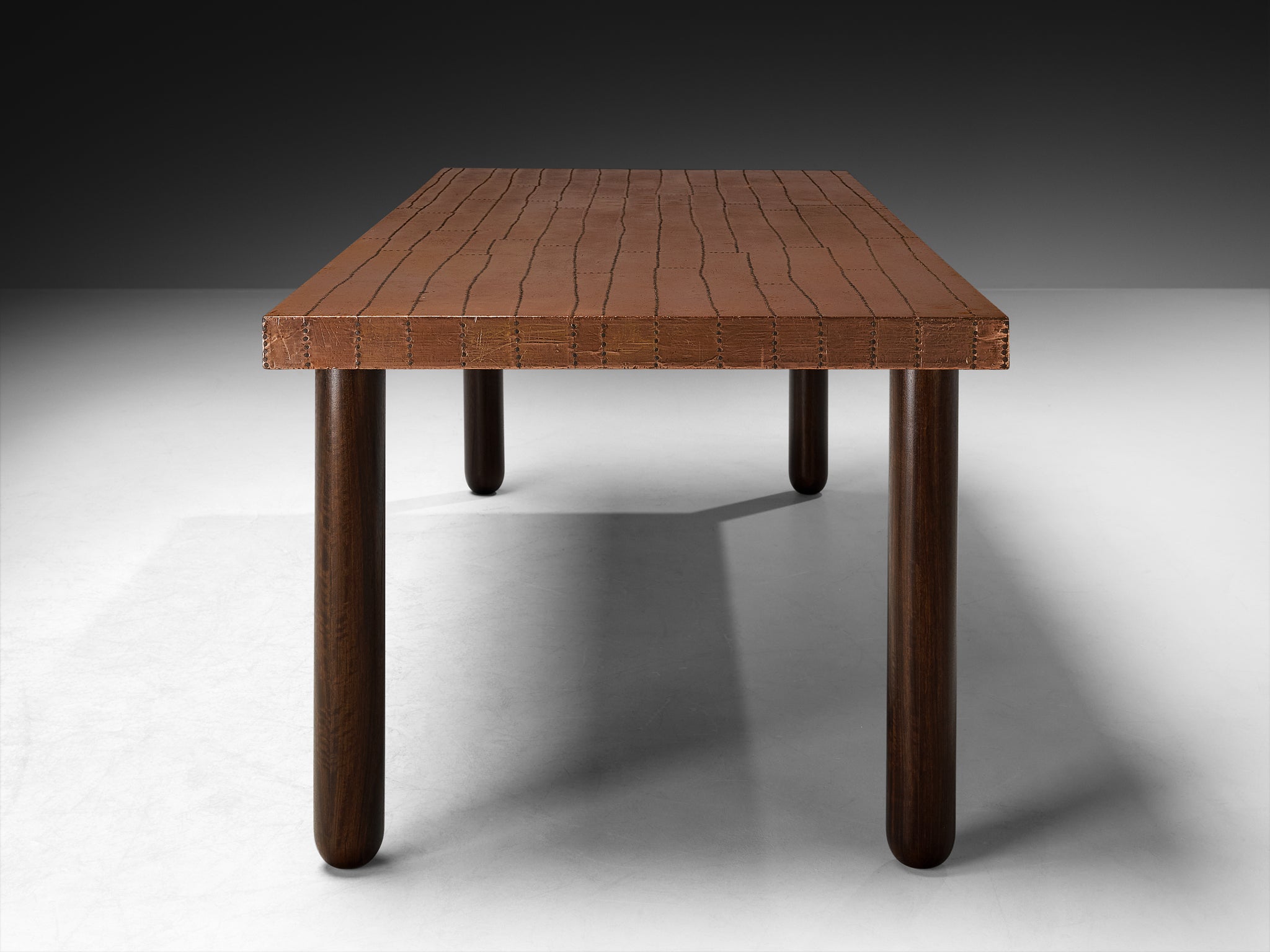 Lorenzo Burchiellaro Dining Table in Copper Tables Morentz