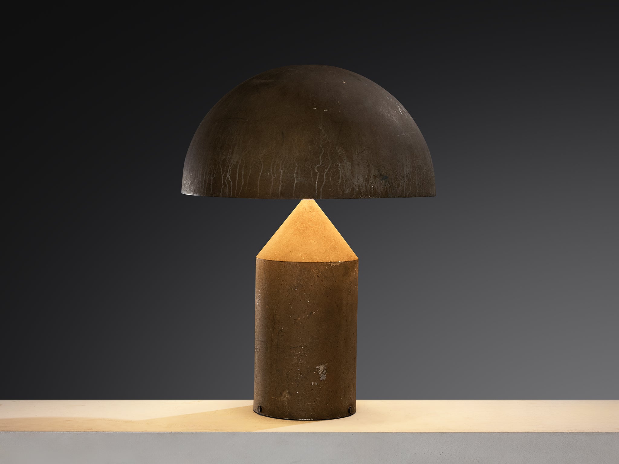 Vico Magistretti for O-Luce 'Atollo' First Edition '233' Table Lamp
