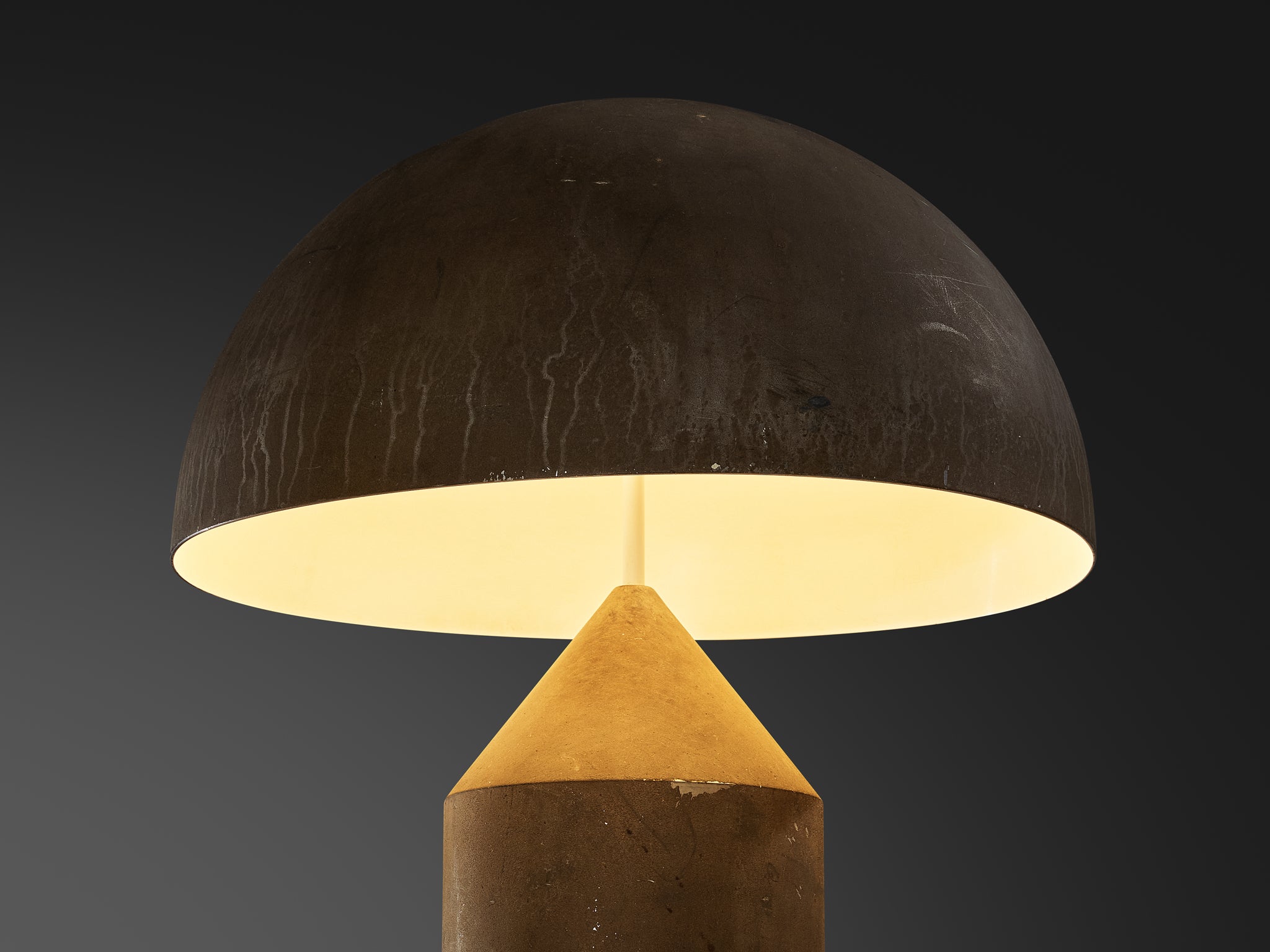 Vico Magistretti for O-Luce 'Atollo' First Edition '233' Table Lamp