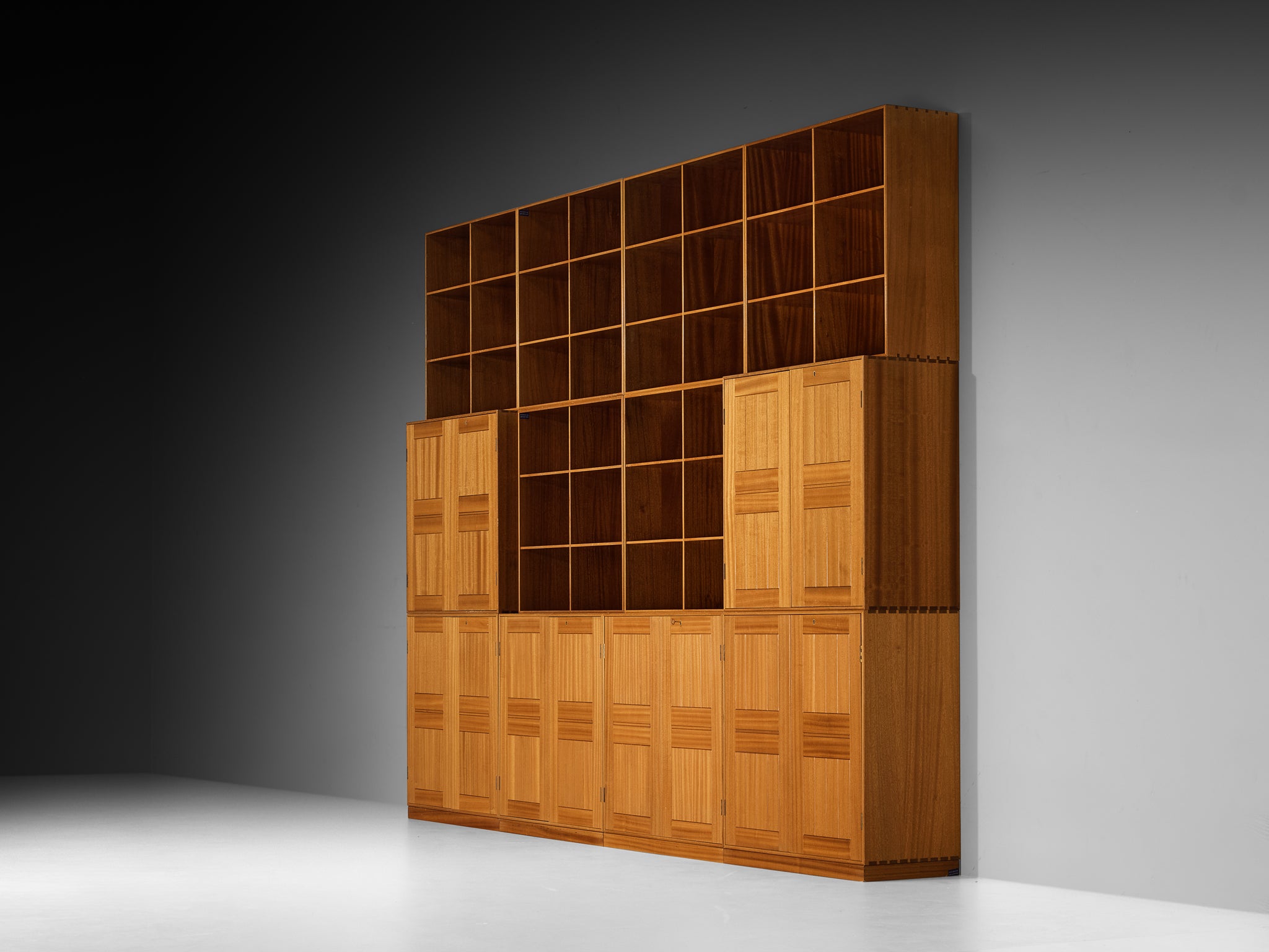 Mogens Koch for Rud Radmussen Modular Bookcase in Mahogany Case pieces and storage cabinets Morentz