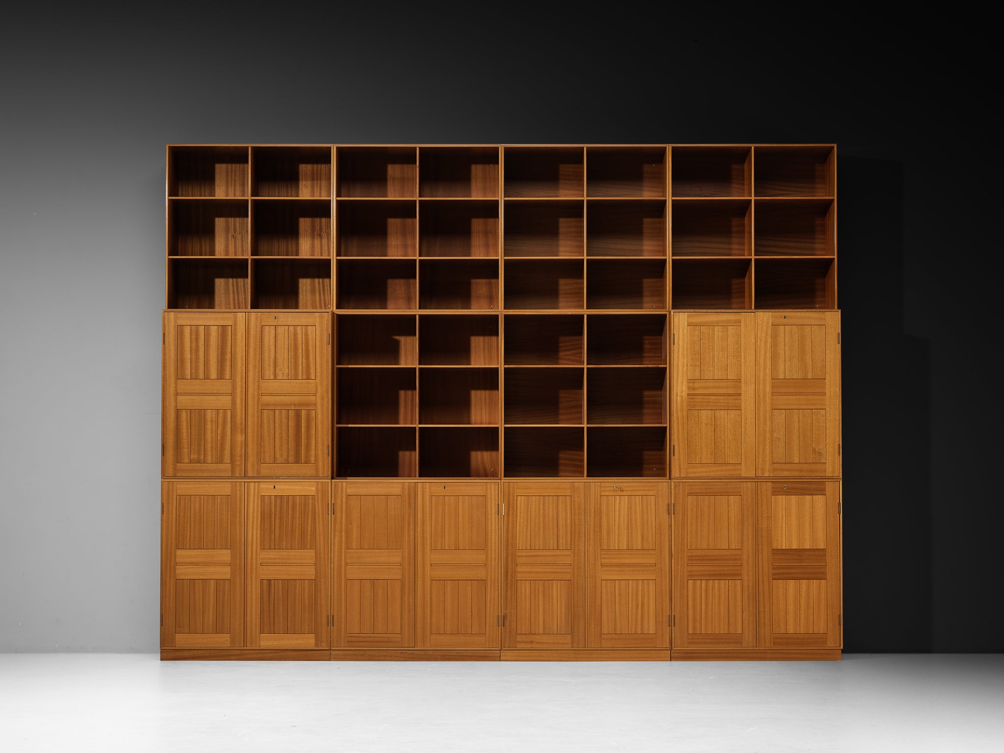 Mogens Koch for Rud Radmussen Modular Bookcase in Mahogany Case pieces and storage cabinets Morentz