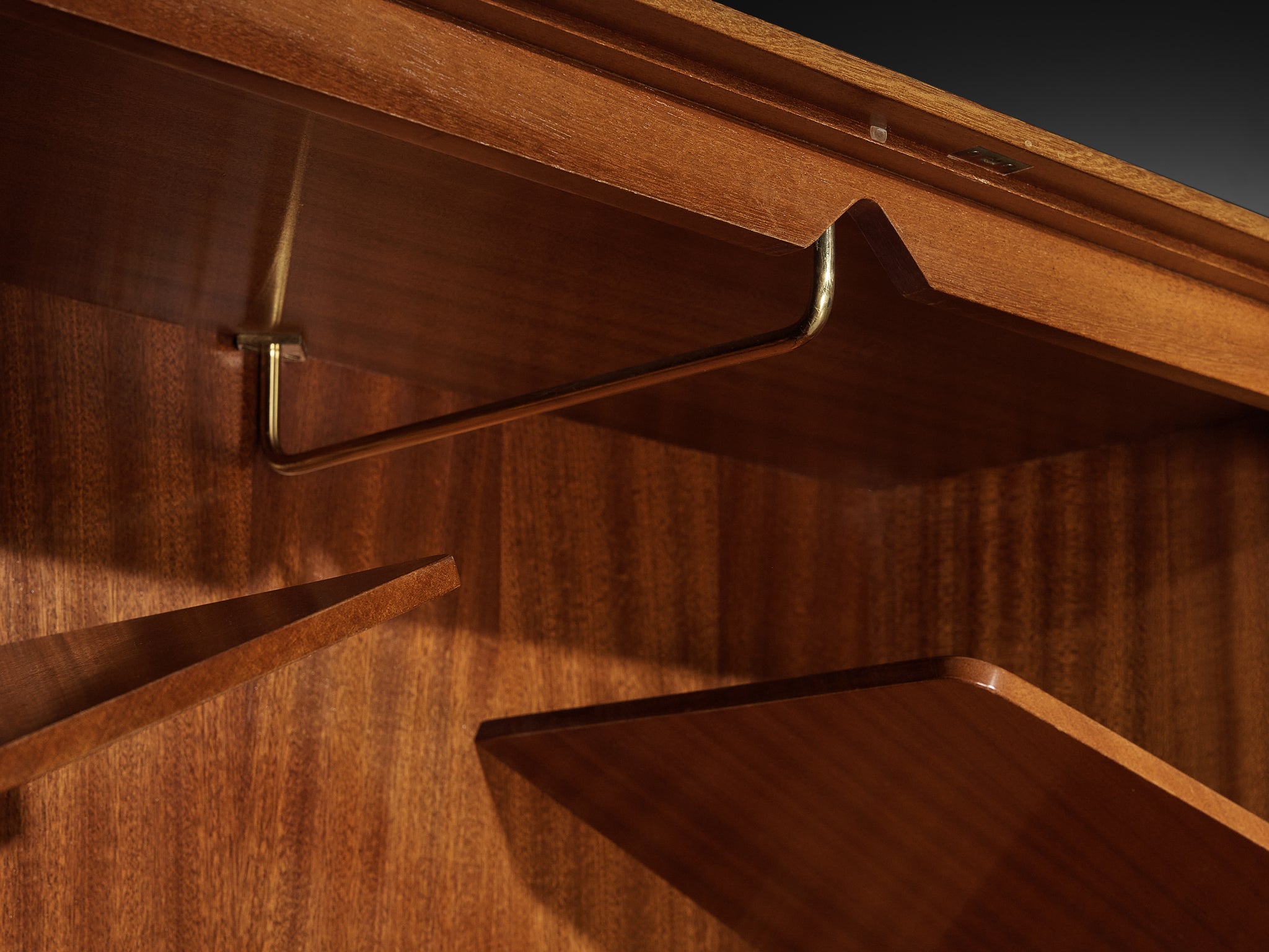 Mogens Koch for Rud Rasmussen Tall Cabinet or Wardrobe in Mahogany Case pieces and storage cabinets Morentz