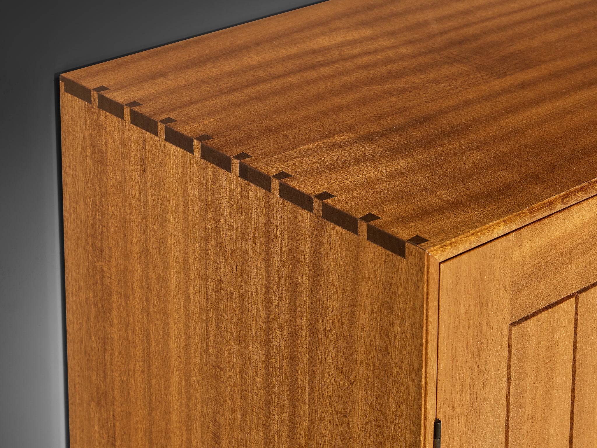 Mogens Koch for Rud Rasmussen Tall Cabinet or Wardrobe in Mahogany Case pieces and storage cabinets Morentz