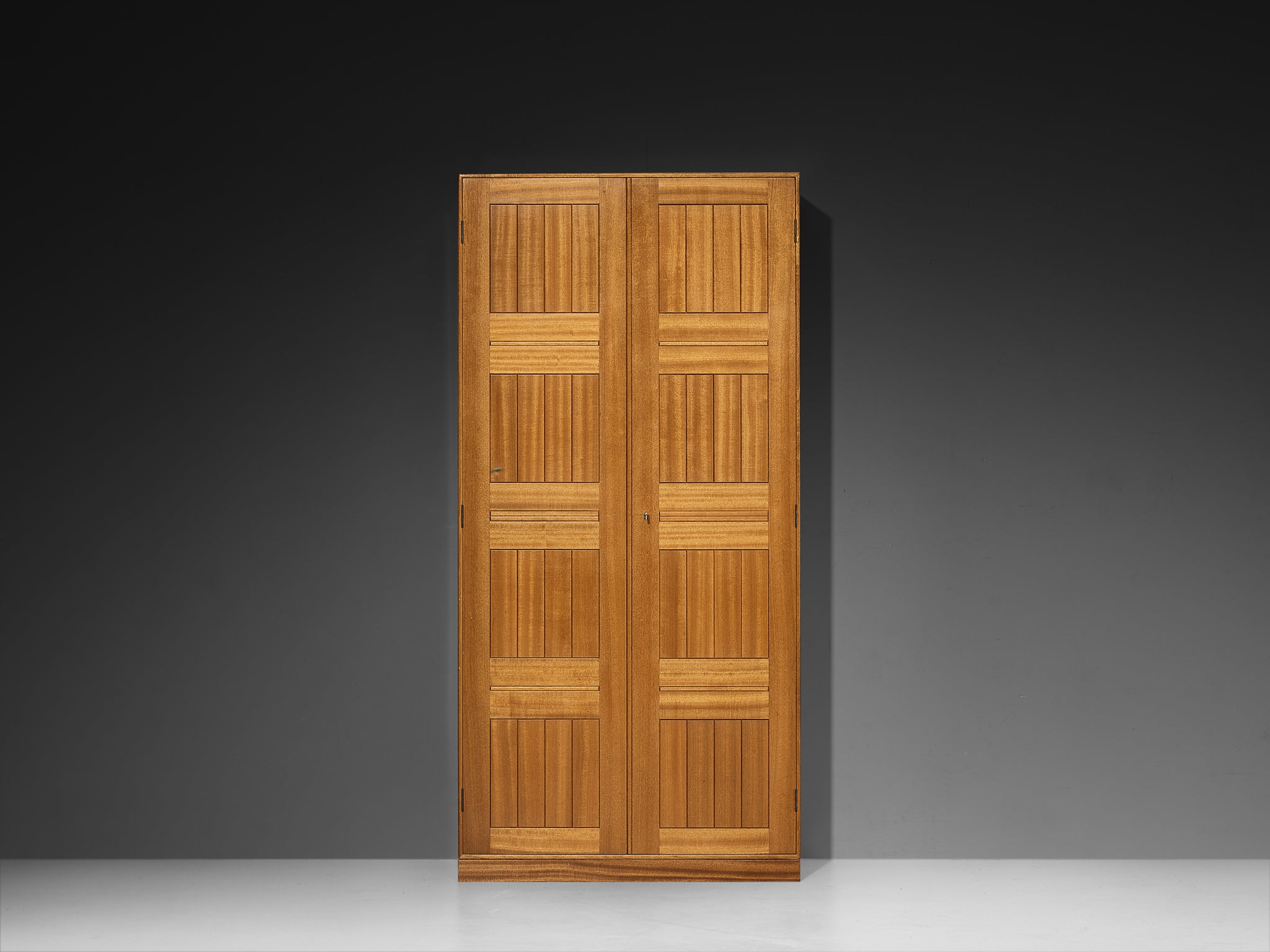 Mogens Koch for Rud Rasmussen Tall Cabinet or Wardrobe in Mahogany Case pieces and storage cabinets Morentz