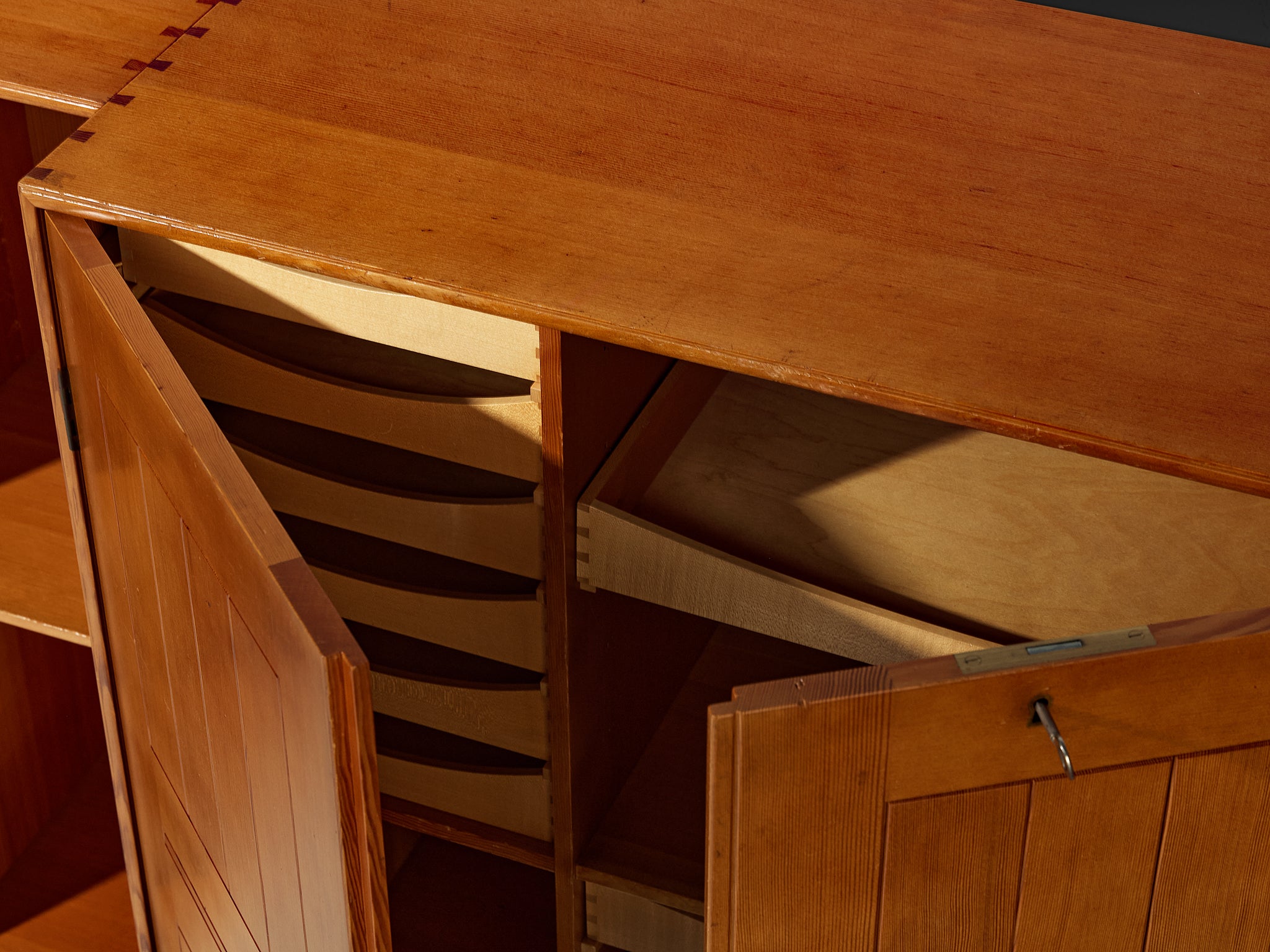 Mogens Koch for Rud Radmussen Modular Bookcase in Pine