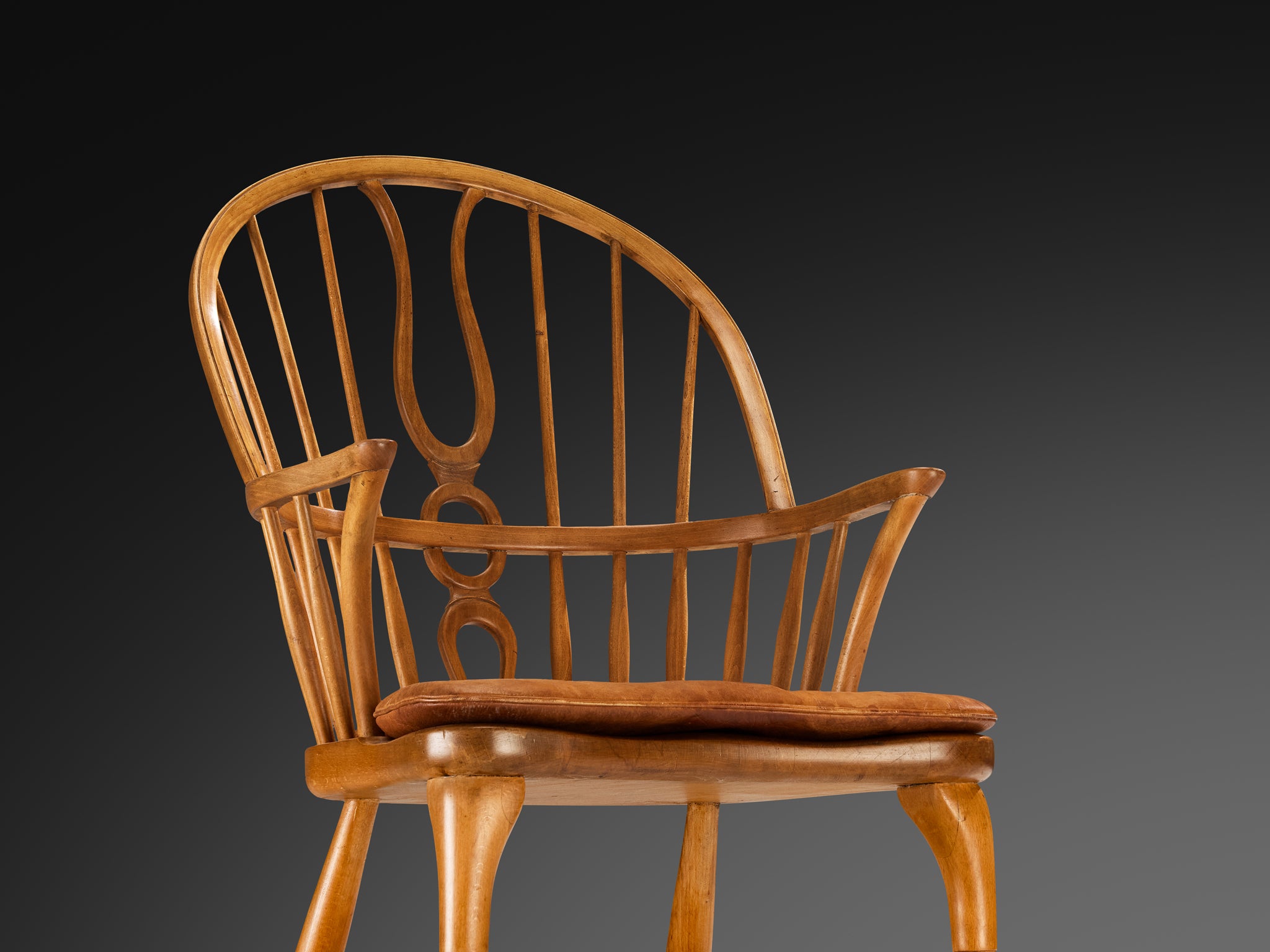 Frits Henningsen for Carl Hansen & Søn Unique Windsor Chair Seating Morentz