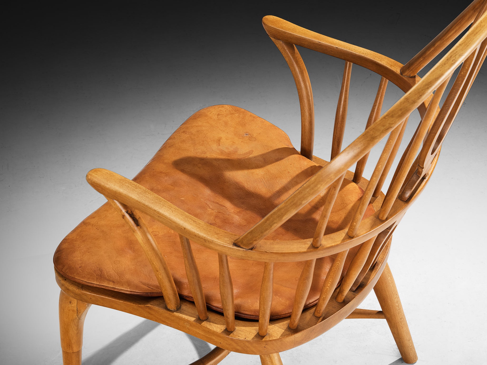 Frits Henningsen for Carl Hansen & Søn Unique Windsor Chair Seating Morentz