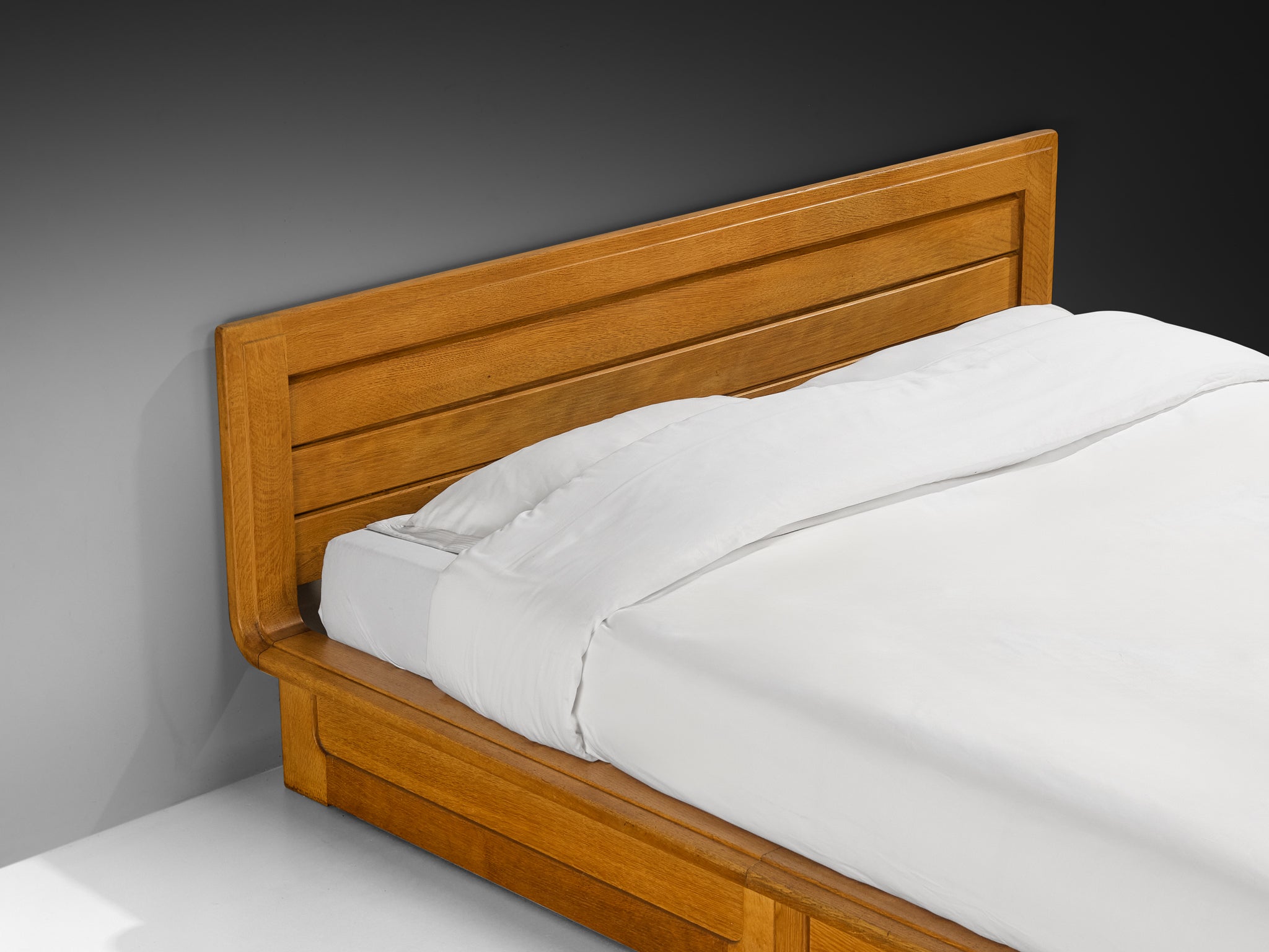 Guillerme & Chambron Double Bed in Solid Oak More Furniture and Collectibles Morentz
