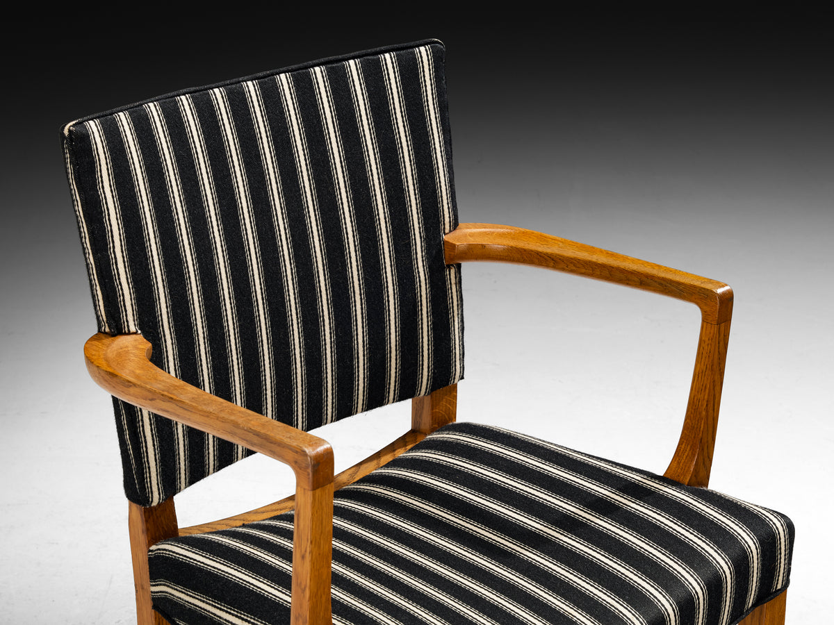 Kaare Klint for Rud. Rasmussens Snedkerier Pair of '3758A' Red Dining Chairs Seating Morentz