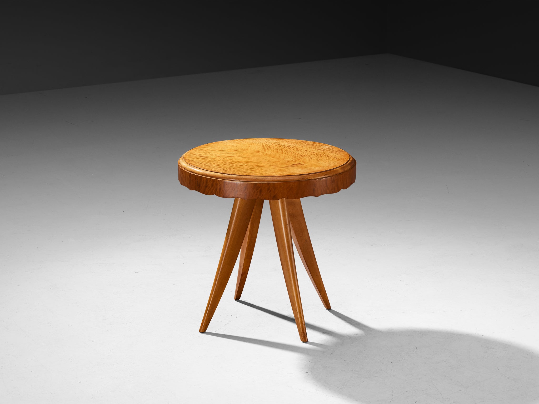 1940s French Side Table in Walnut Tables Morentz