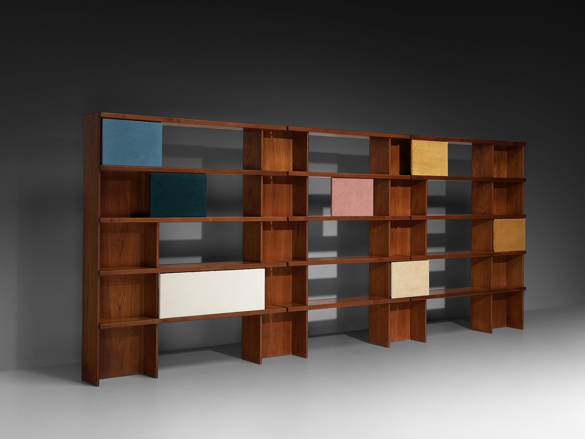 Ilmari Tapiovaara for La Permanente Mobili Cantù Bookcase Case pieces and storage cabinets Morentz