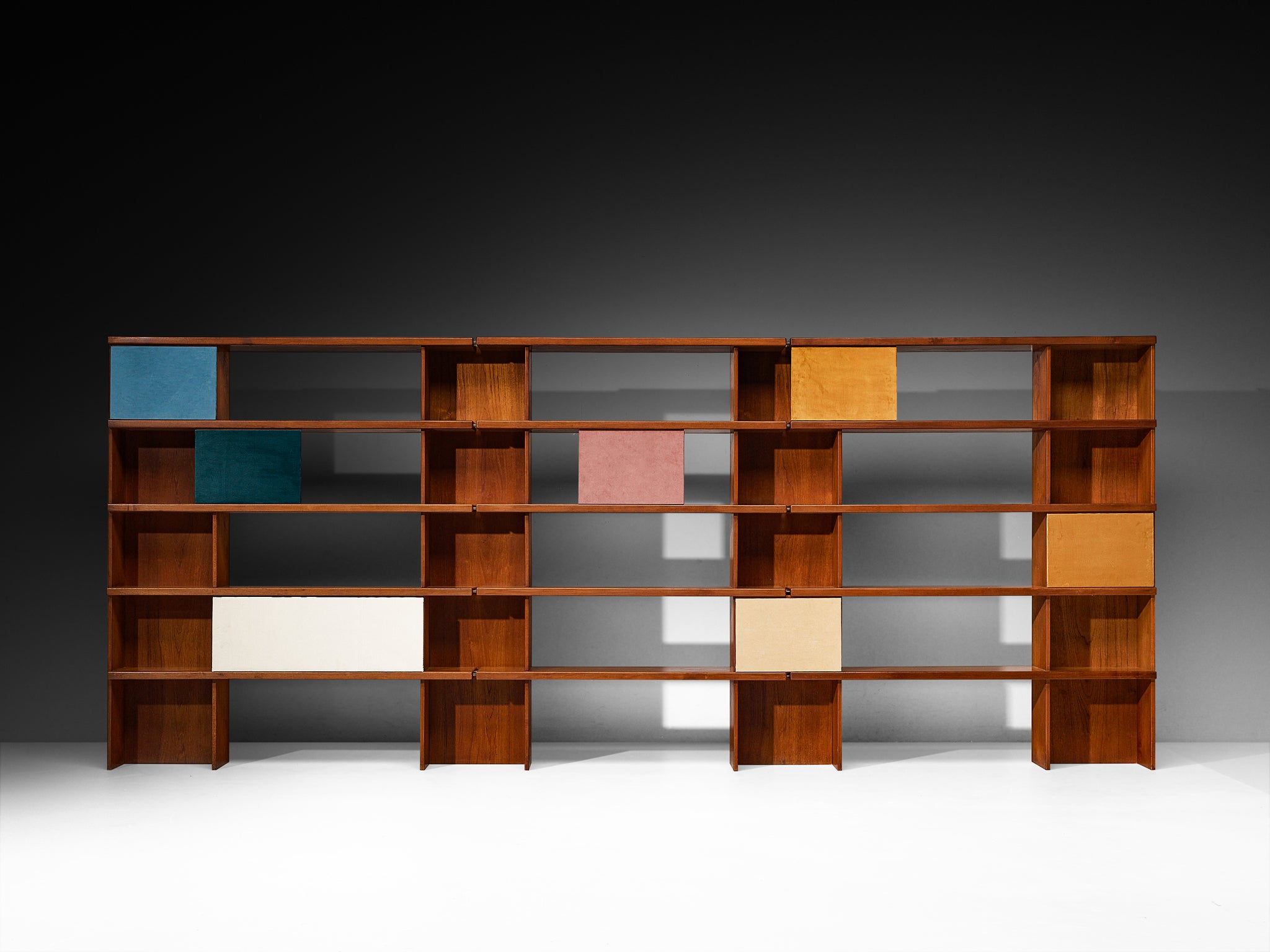 Ilmari Tapiovaara for La Permanente Mobili Cantù Bookcase Case pieces and storage cabinets Morentz
