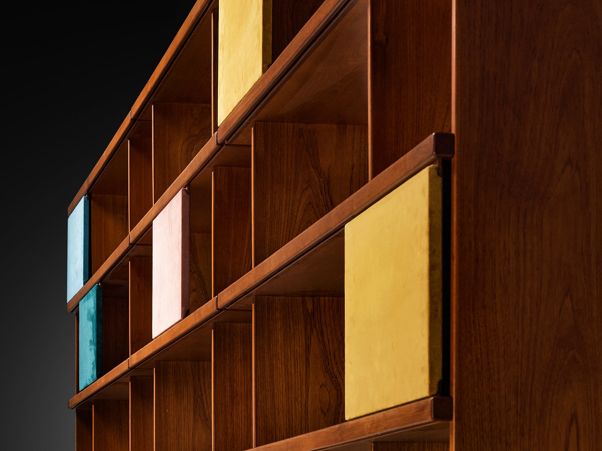 Ilmari Tapiovaara for La Permanente Mobili Cantù Bookcase Case pieces and storage cabinets Morentz