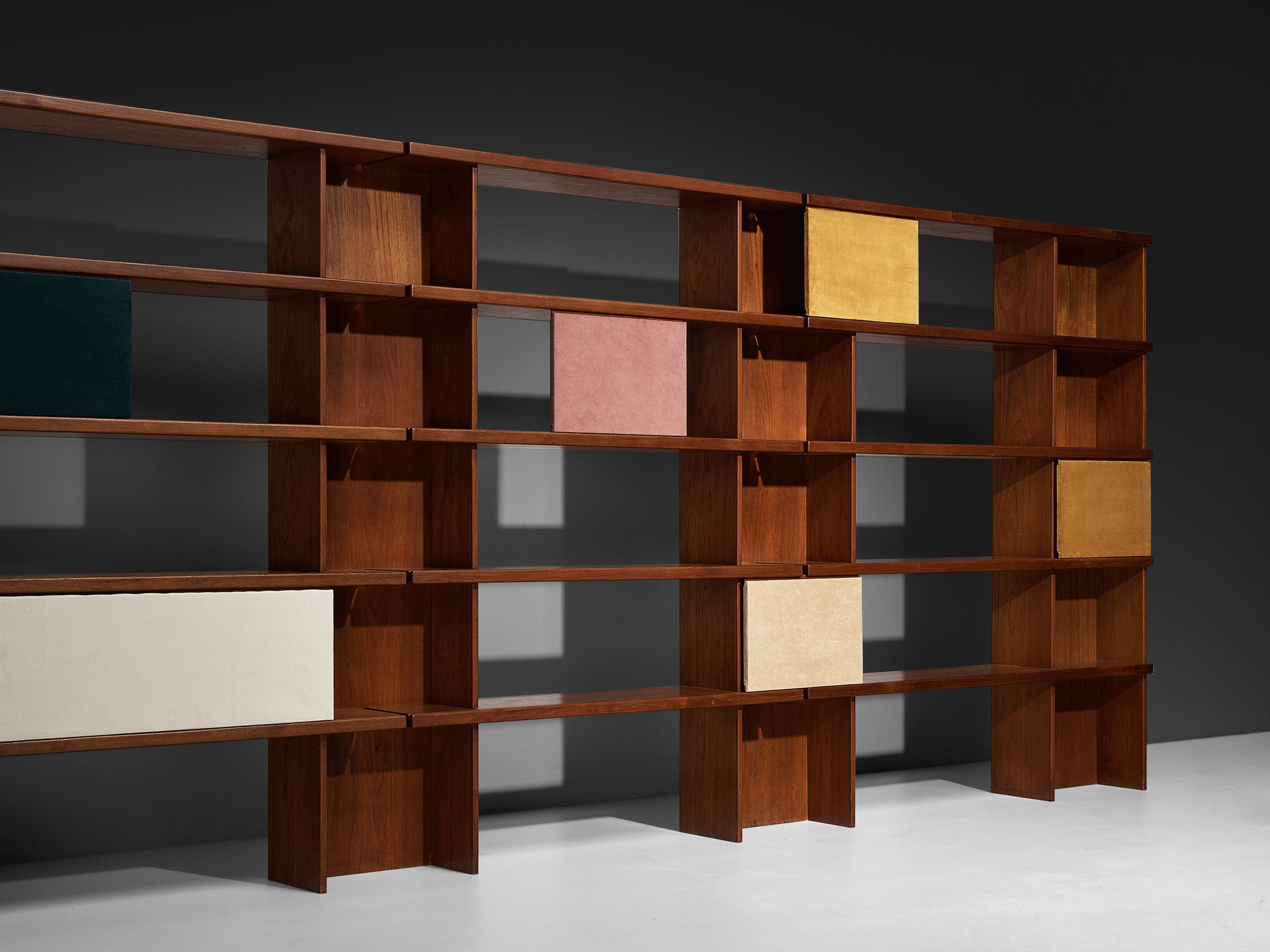 Ilmari Tapiovaara for La Permanente Mobili Cantù Bookcase Case pieces and storage cabinets Morentz