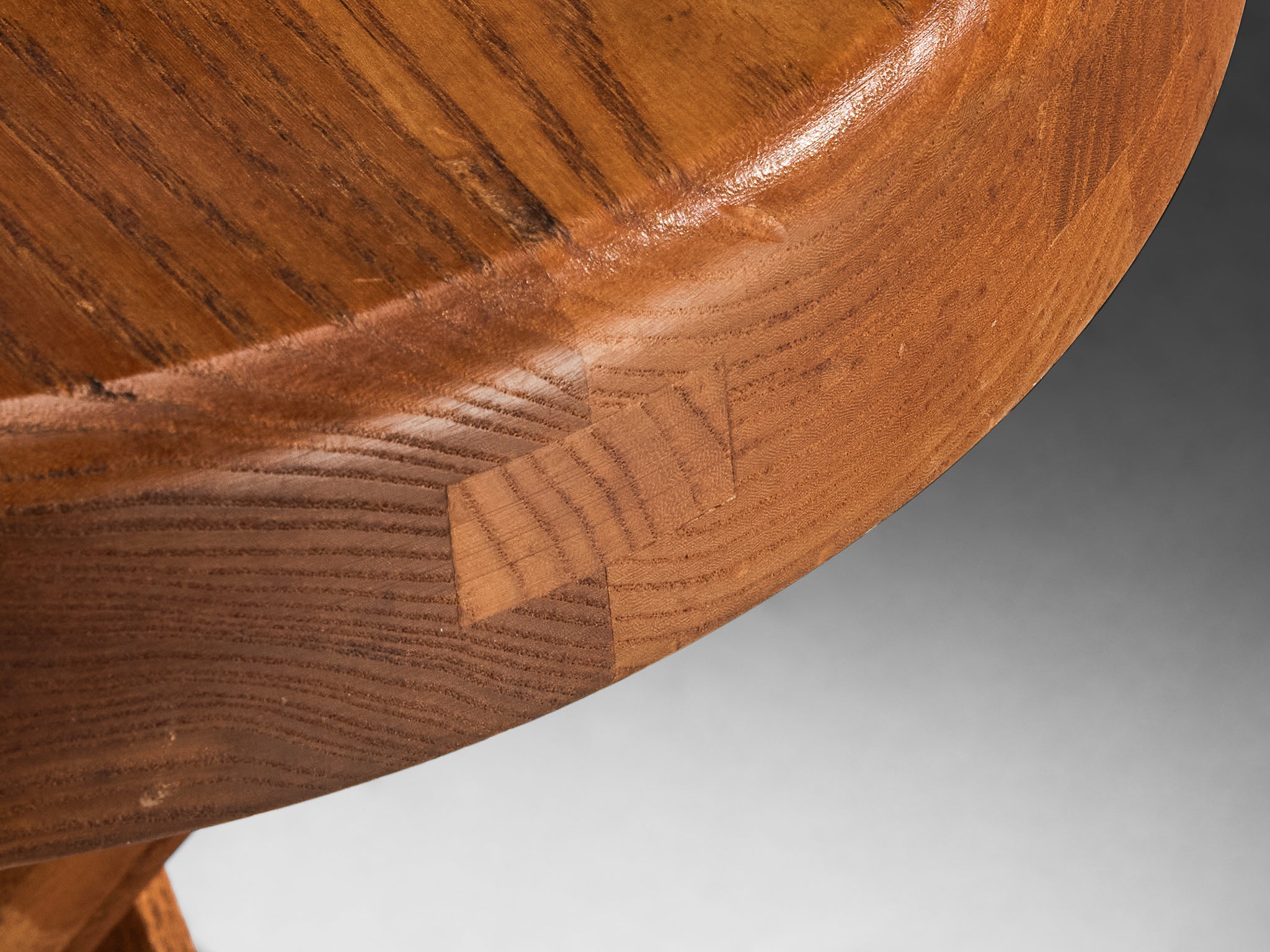 Pierre Chapo Stool 'S13A' in Solid Elm
