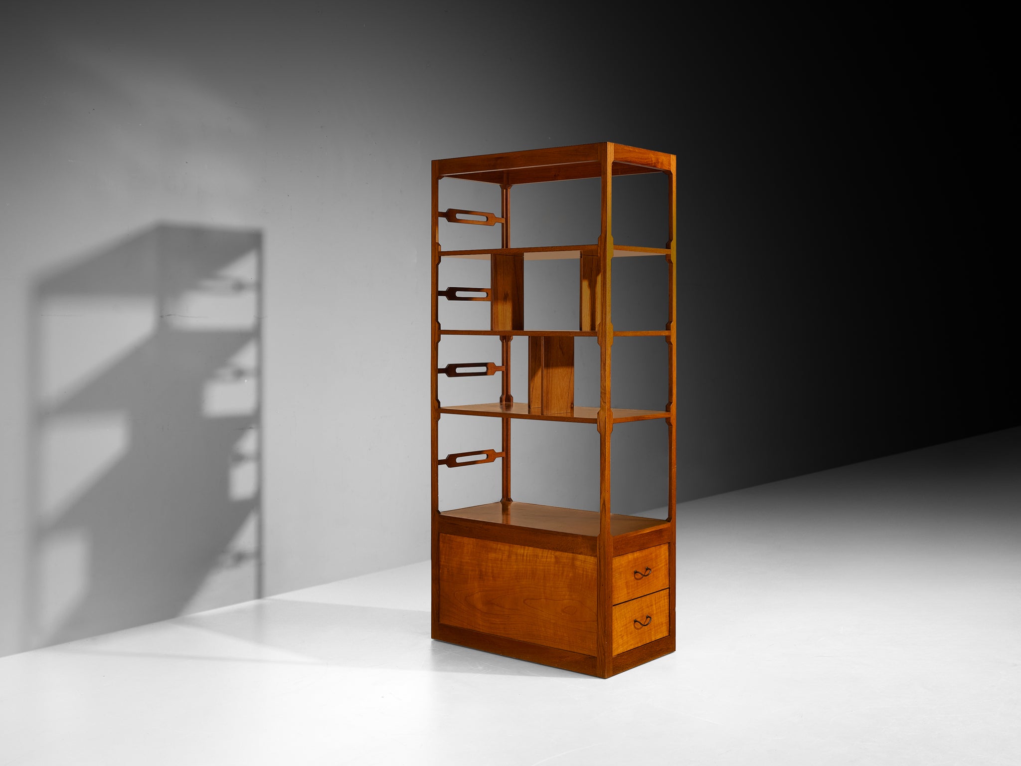 Rare Erik Buck for Knud Juul-Hansen Free-Standing Cabinet in Teak Case pieces and storage cabinets Morentz
