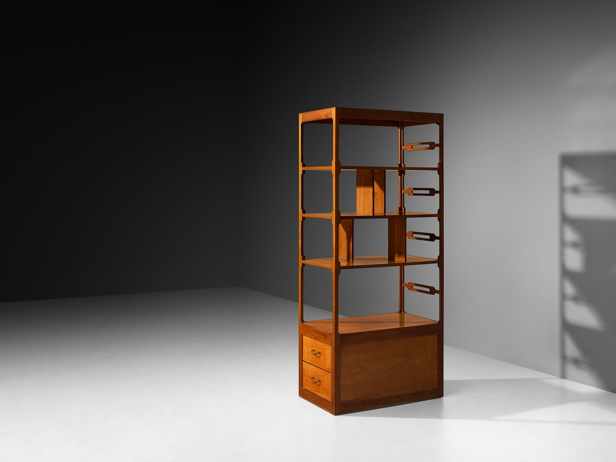 Rare Erik Buck for Knud Juul-Hansen Free-Standing Cabinet in Teak Case pieces and storage cabinets Morentz