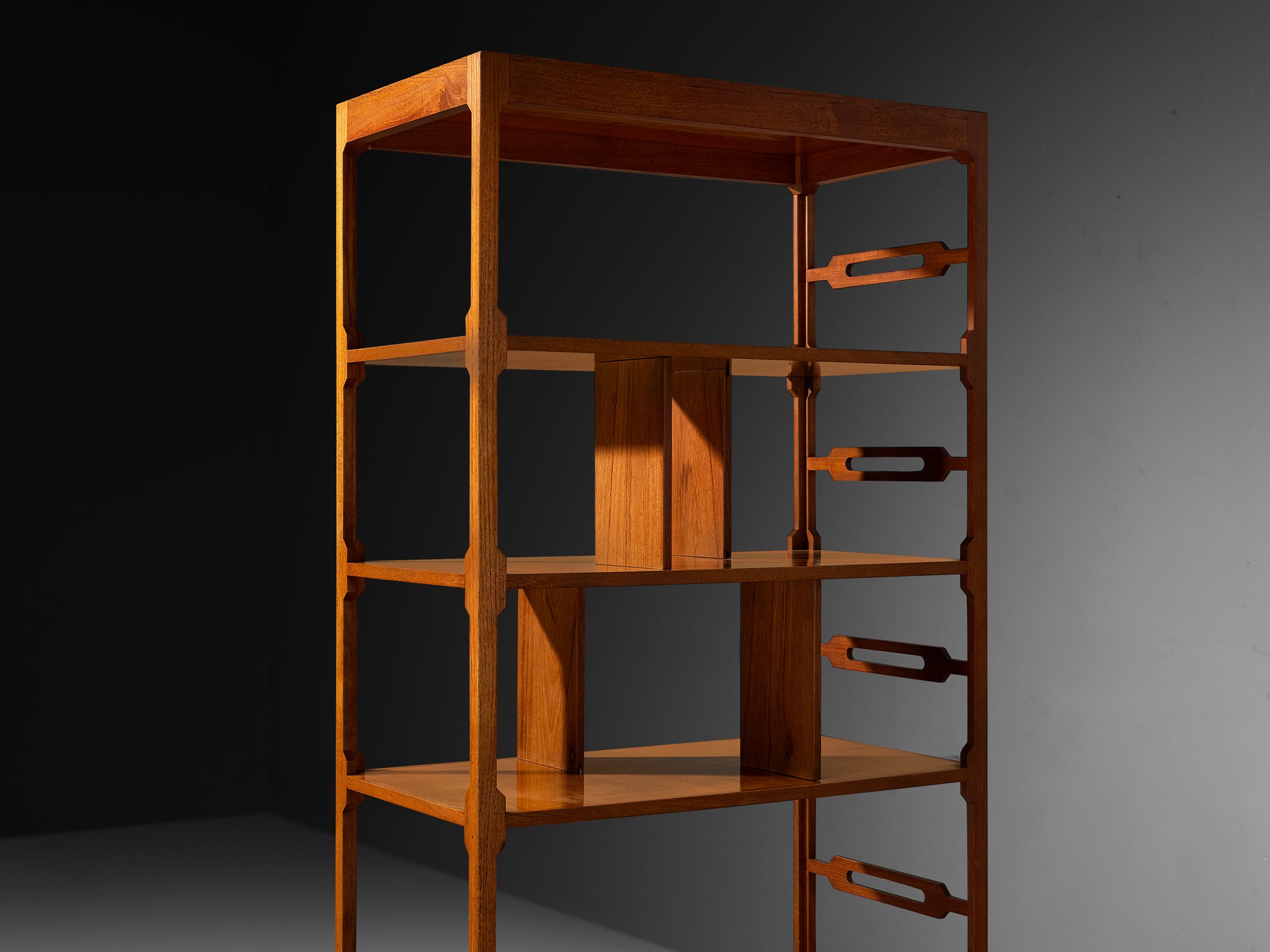 Rare Erik Buck for Knud Juul-Hansen Free-Standing Cabinet in Teak Case pieces and storage cabinets Morentz