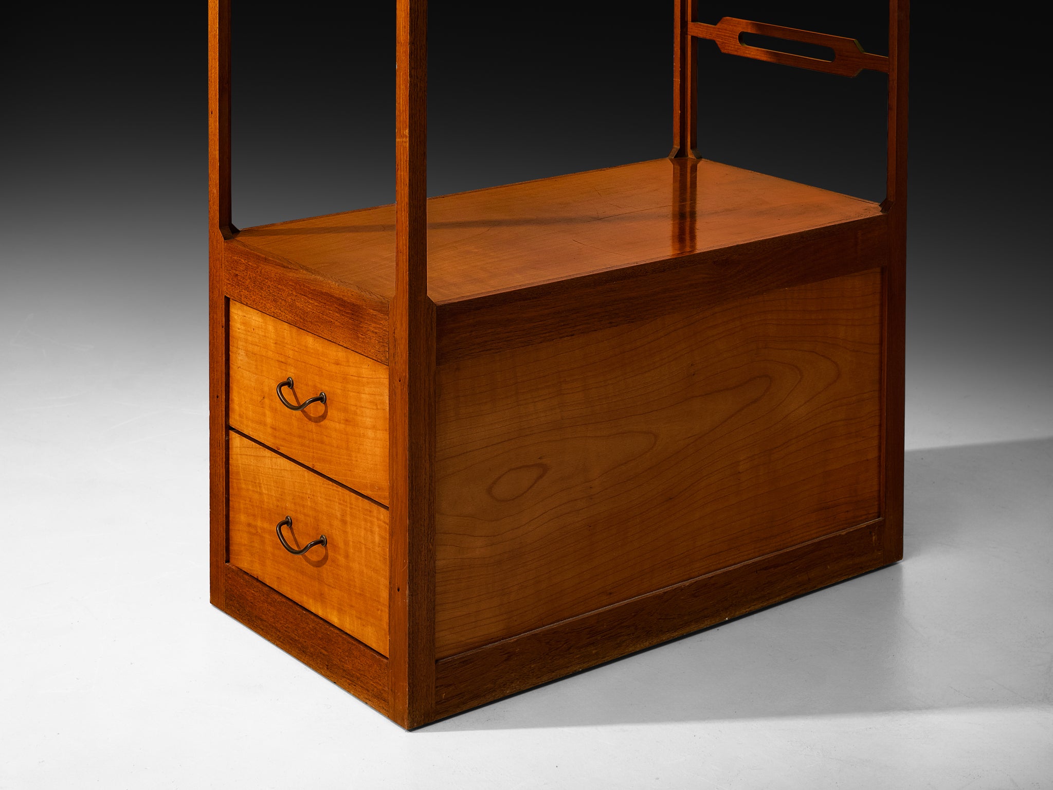 Rare Erik Buck for Knud Juul-Hansen Free-Standing Cabinet in Teak Case pieces and storage cabinets Morentz