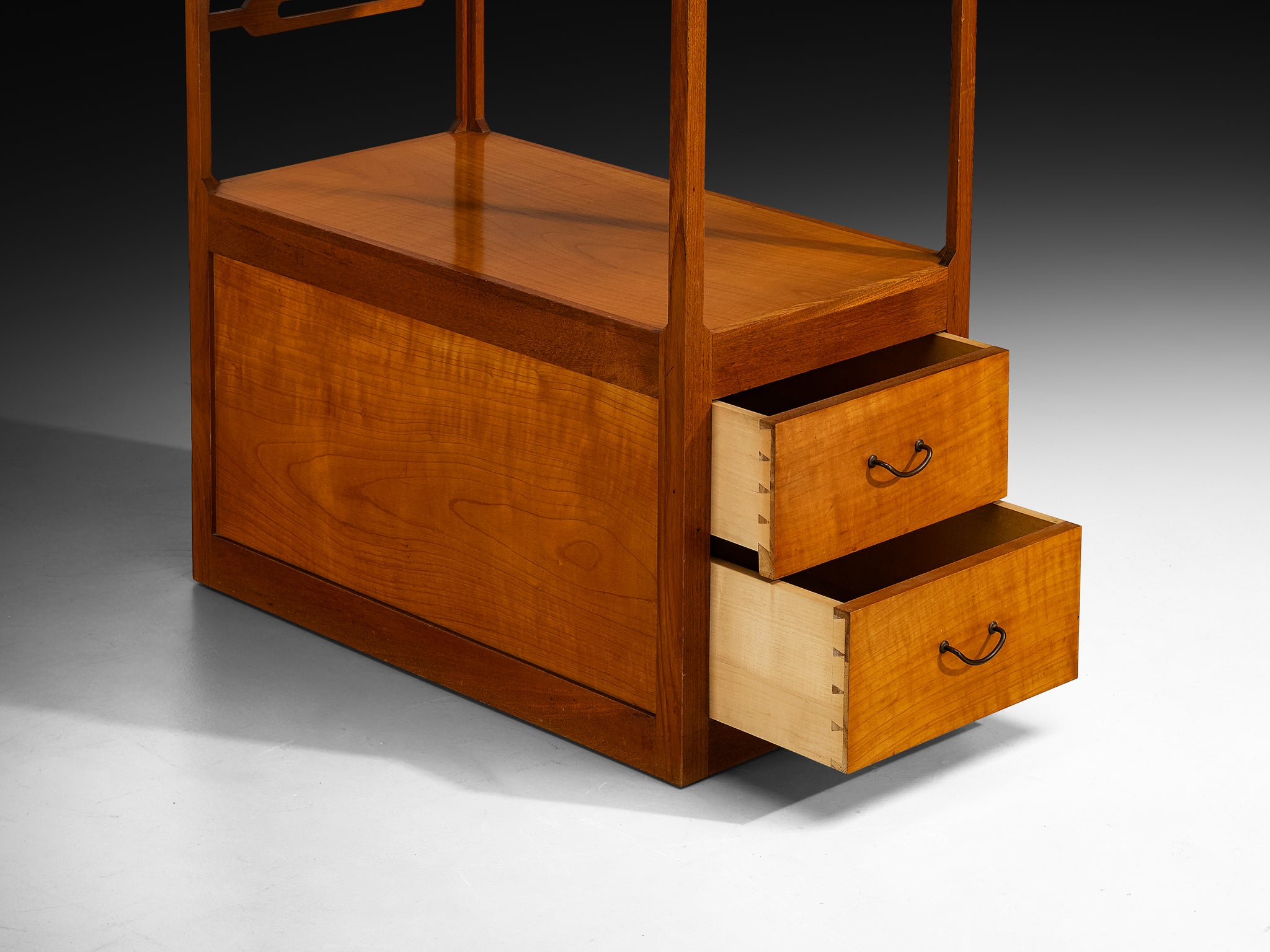 Rare Erik Buck for Knud Juul-Hansen Free-Standing Cabinet in Teak Case pieces and storage cabinets Morentz