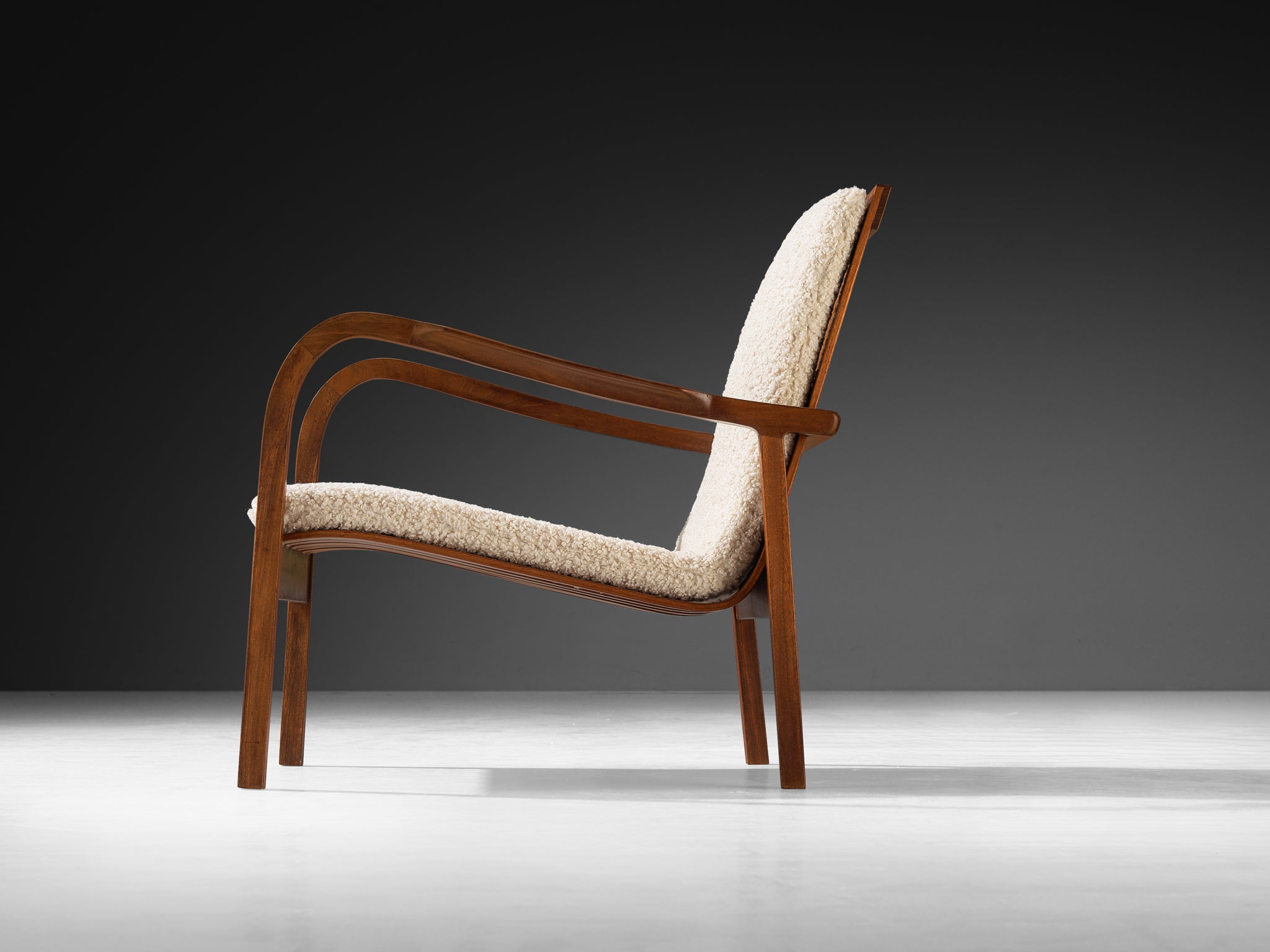 Danish Easy Chairs by Cabinet Maker in Mahogany Seating Morentz