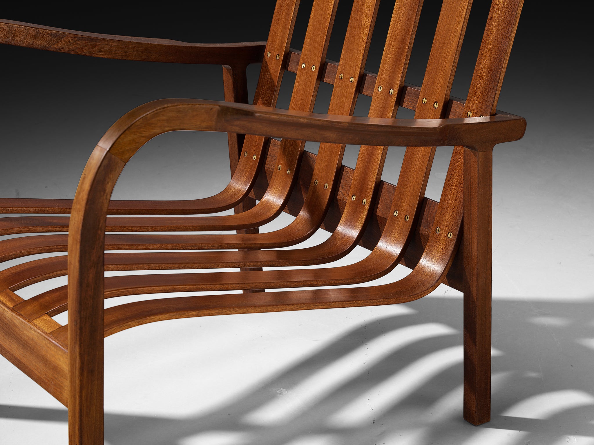 Danish Easy Chairs by Cabinet Maker in Mahogany Seating Morentz