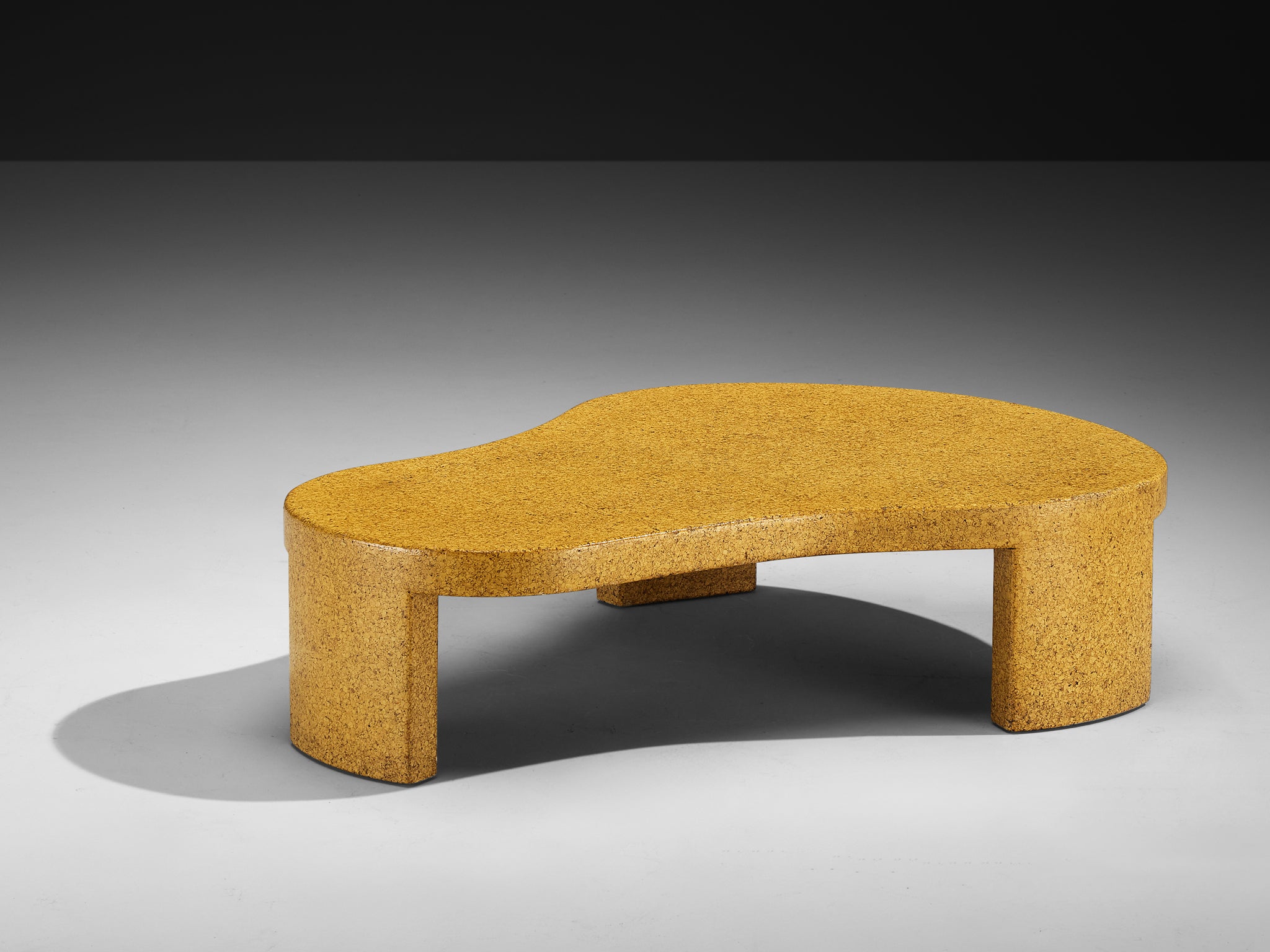 Rare Paul T. Frankl Model '5025' Coffee Table in Cork Tables Morentz