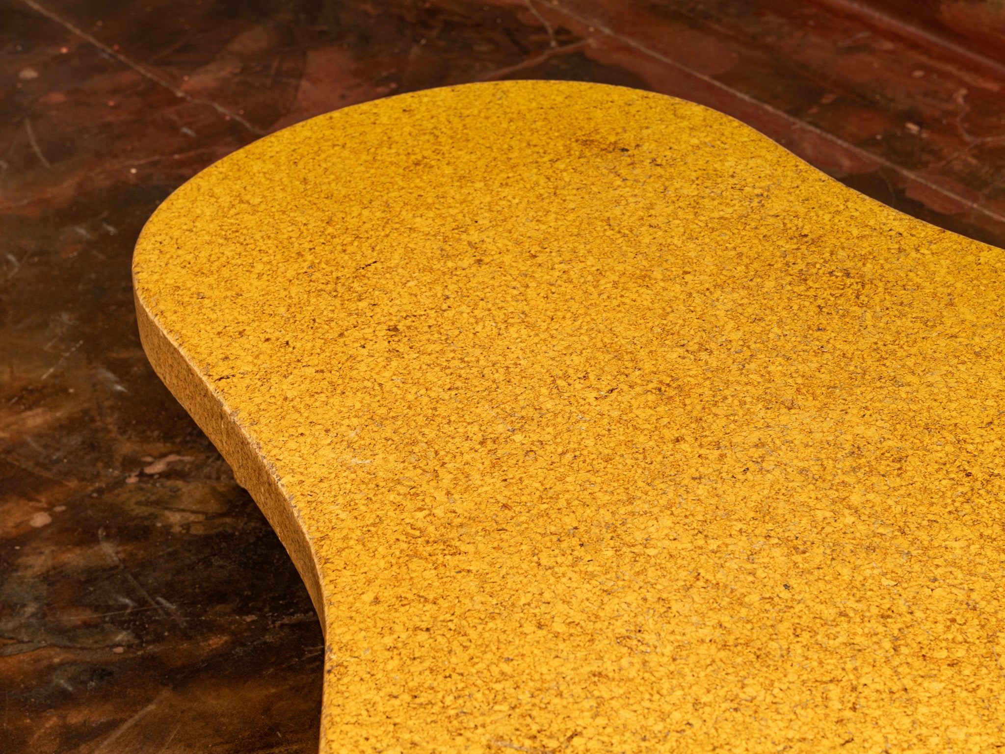 Rare Paul T. Frankl Model '5025' Coffee Table in Cork