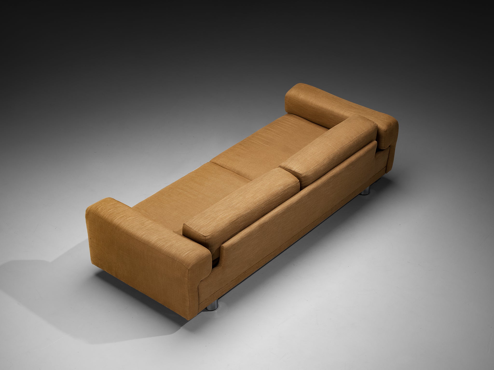 Howard Keith for HK Furniture 'Diplomat' Sofa in Light Brown Upholstery Seating Morentz