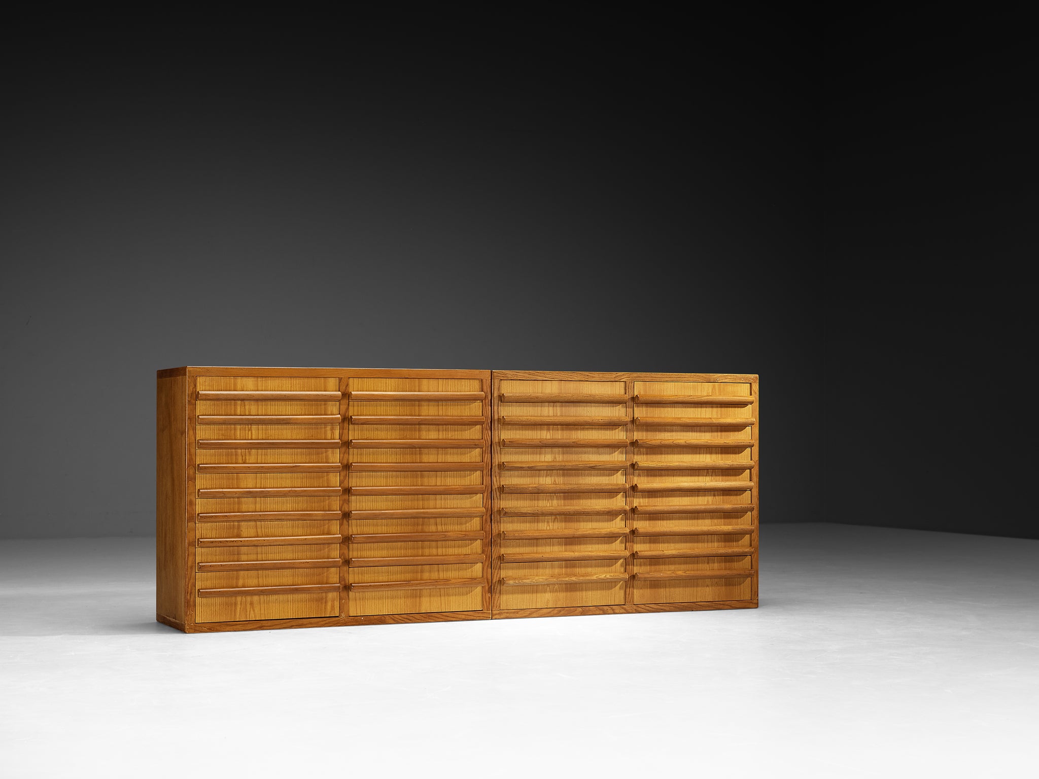 Italian Mid-Century Sideboards in Ash Case pieces and storage cabinets Morentz