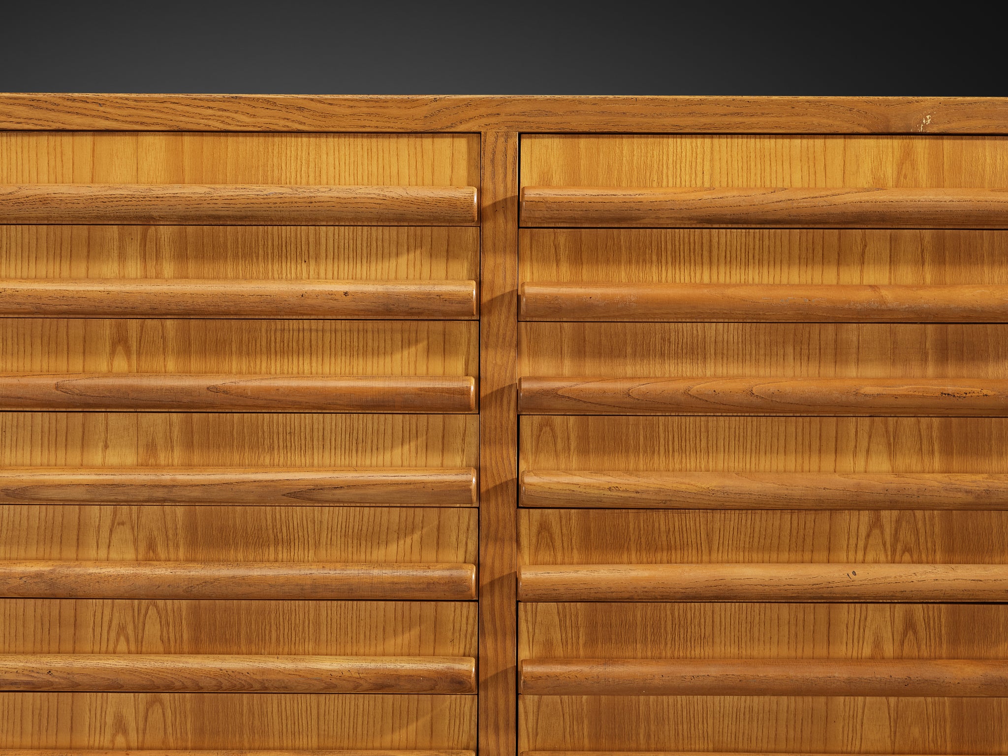 Italian Mid-Century Sideboard in Ash Case pieces and storage cabinets Morentz