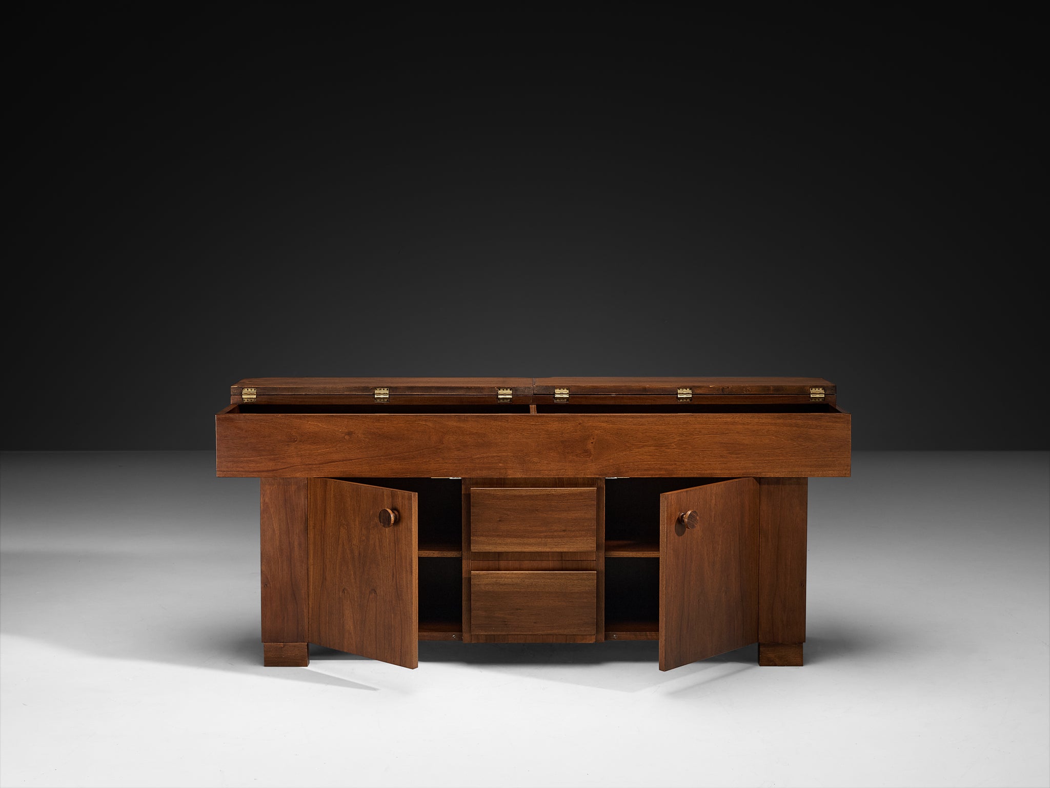 Giovanni Michelucci for Poltronova ´Torbecchia´ Sideboard Case pieces and storage cabinets Morentz