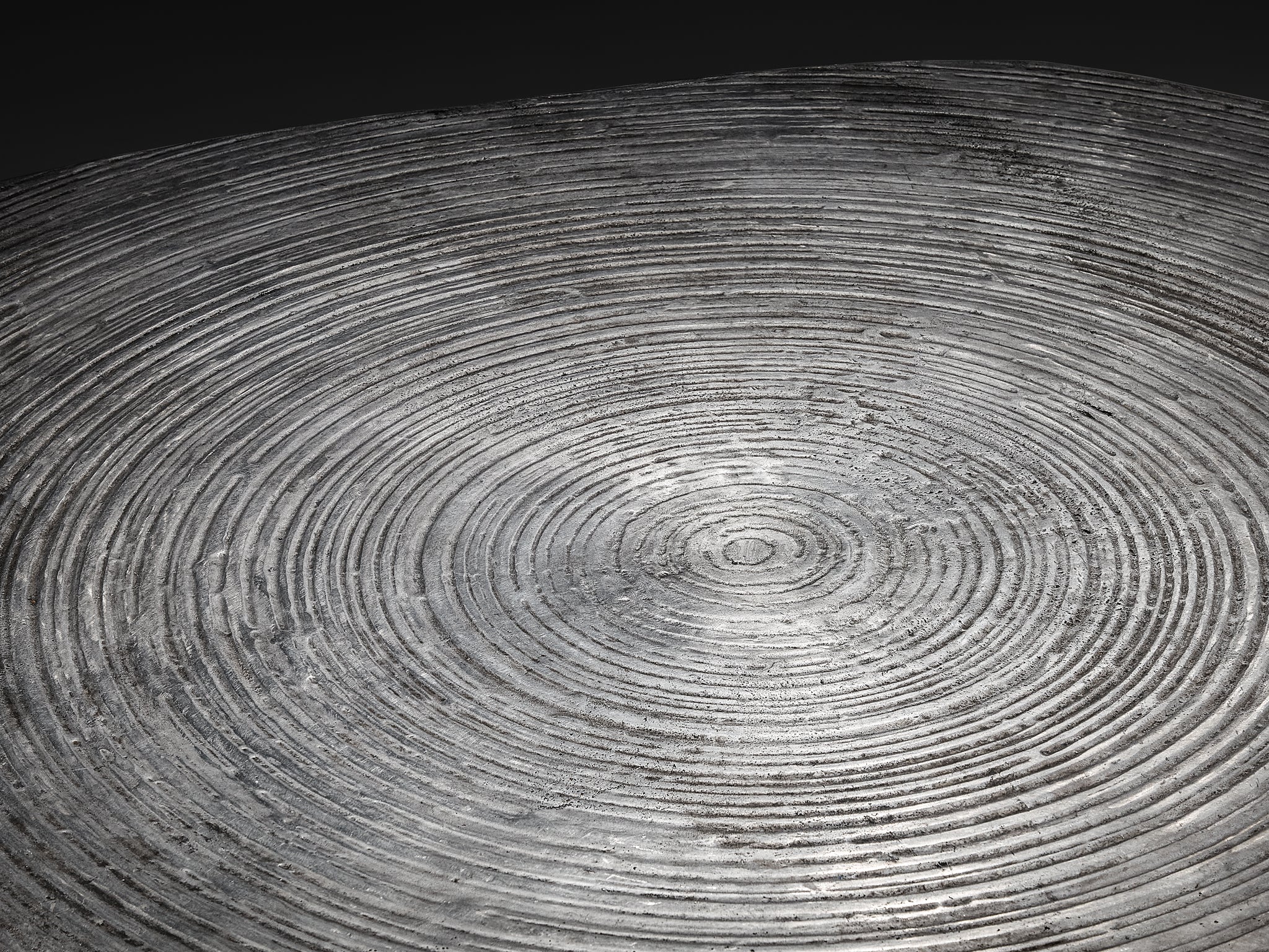 Ado Chale 'Goutte d’Eau' Free-Form Coffee Table in Aluminium Tables Morentz