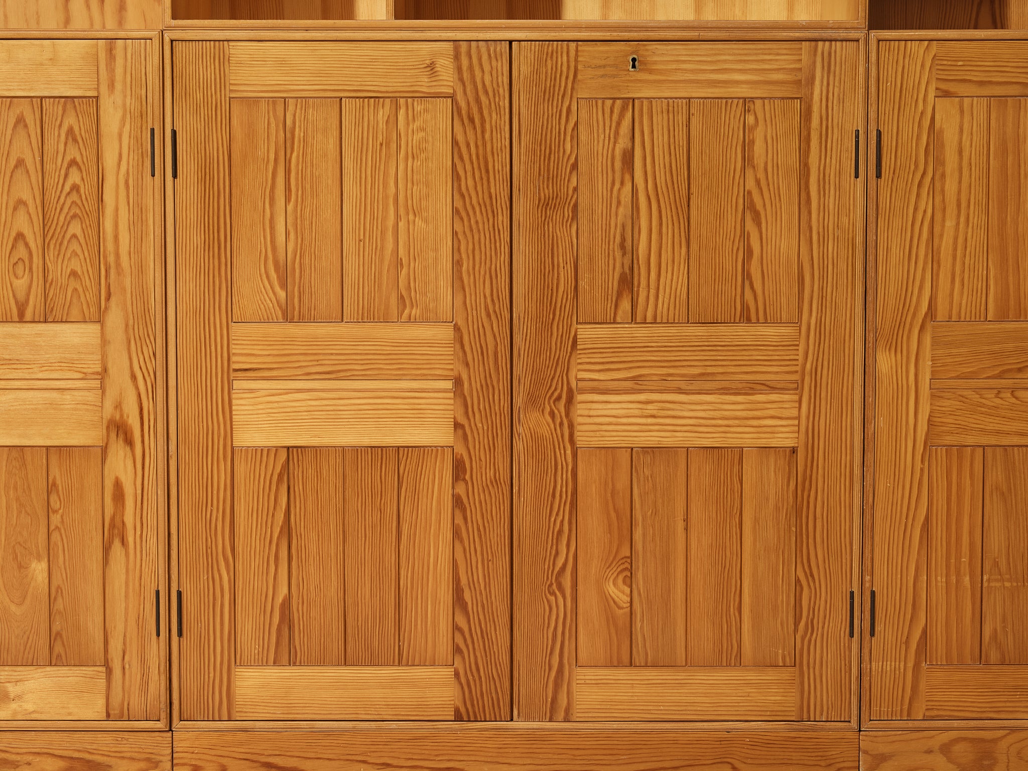 Mogens Koch for Rud Radmussen Modular Bookcase in Pine Case pieces and storage cabinets Morentz