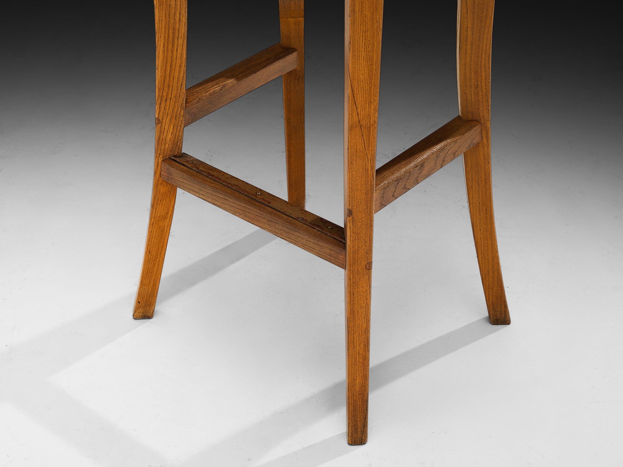 Scandinavian Organic Shaped Stools in Elm Seating Morentz