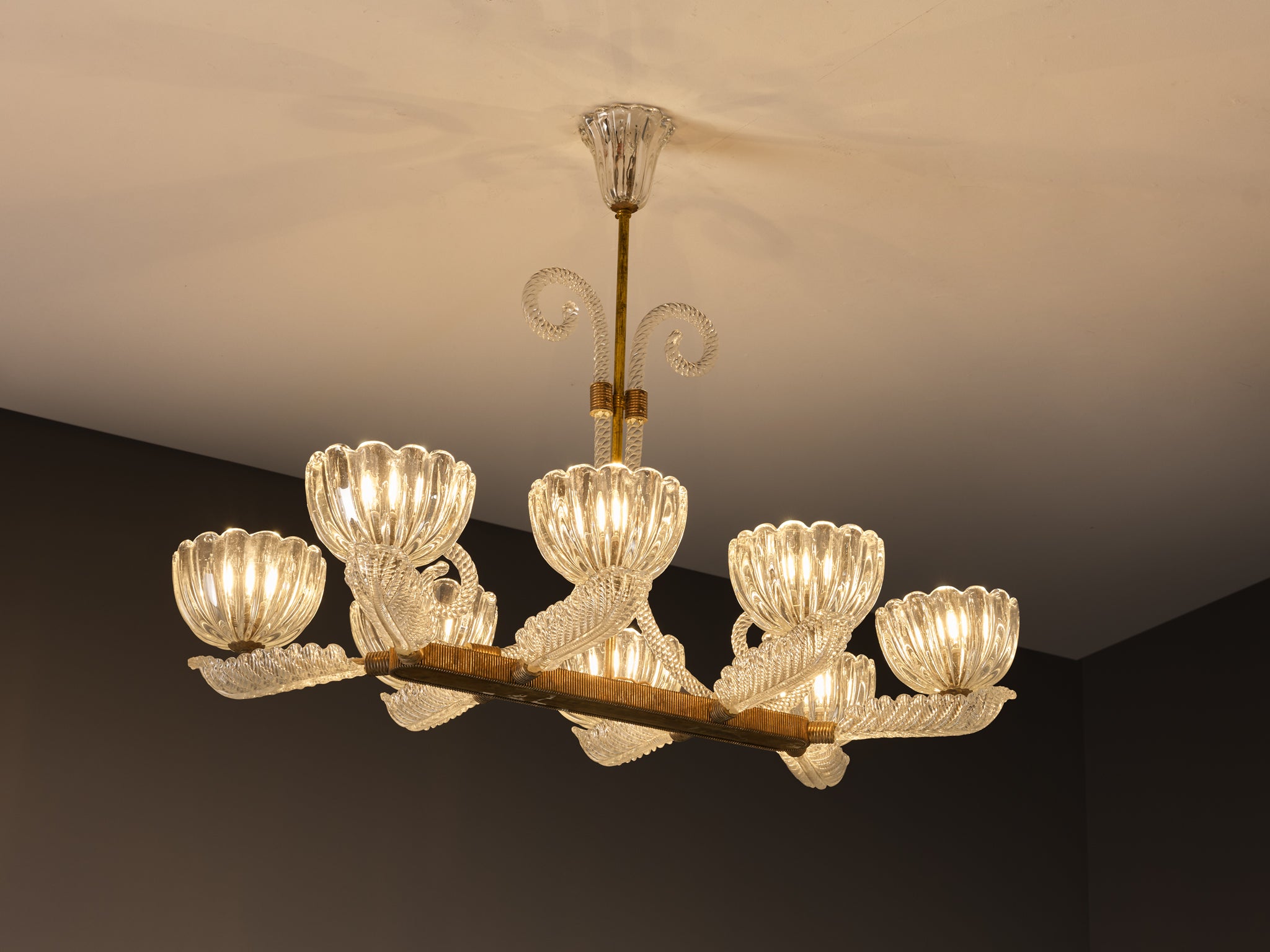 シーリングライト・天井照明 Barovier & TosoMurano glass pendant lamp シーリングライト・天井照明 Barovier & TosoMurano glass pendant