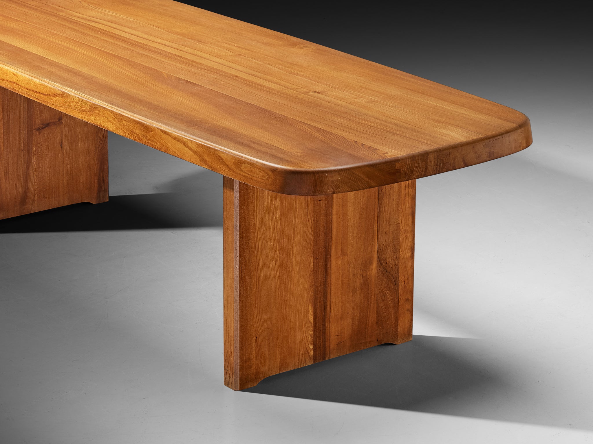 Early Pierre Chapo 'T20A' Dining Table in Solid Elm Tables Morentz
