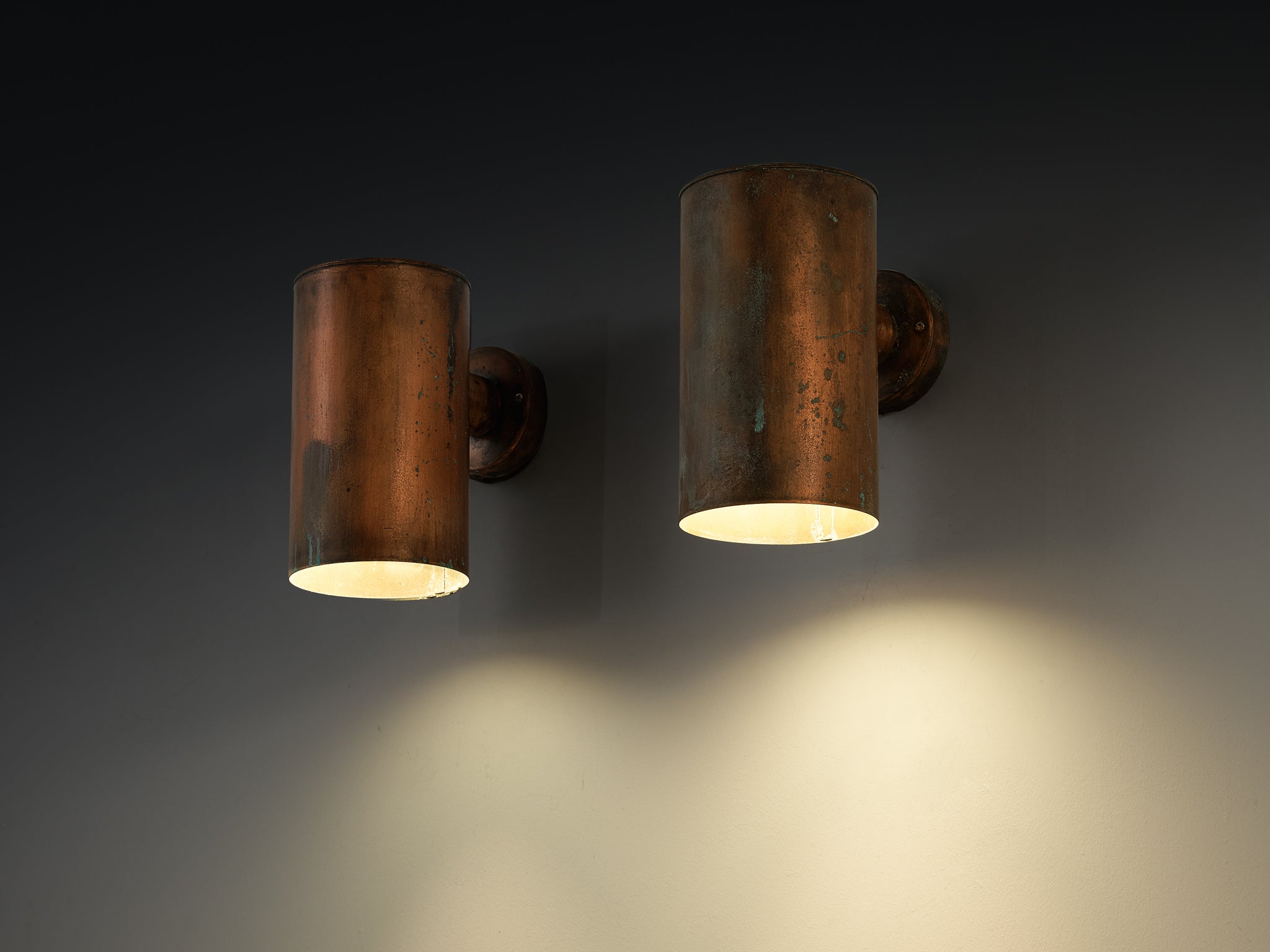 Fagerhult Swedish Wall Lights in Copper Lighting Morentz