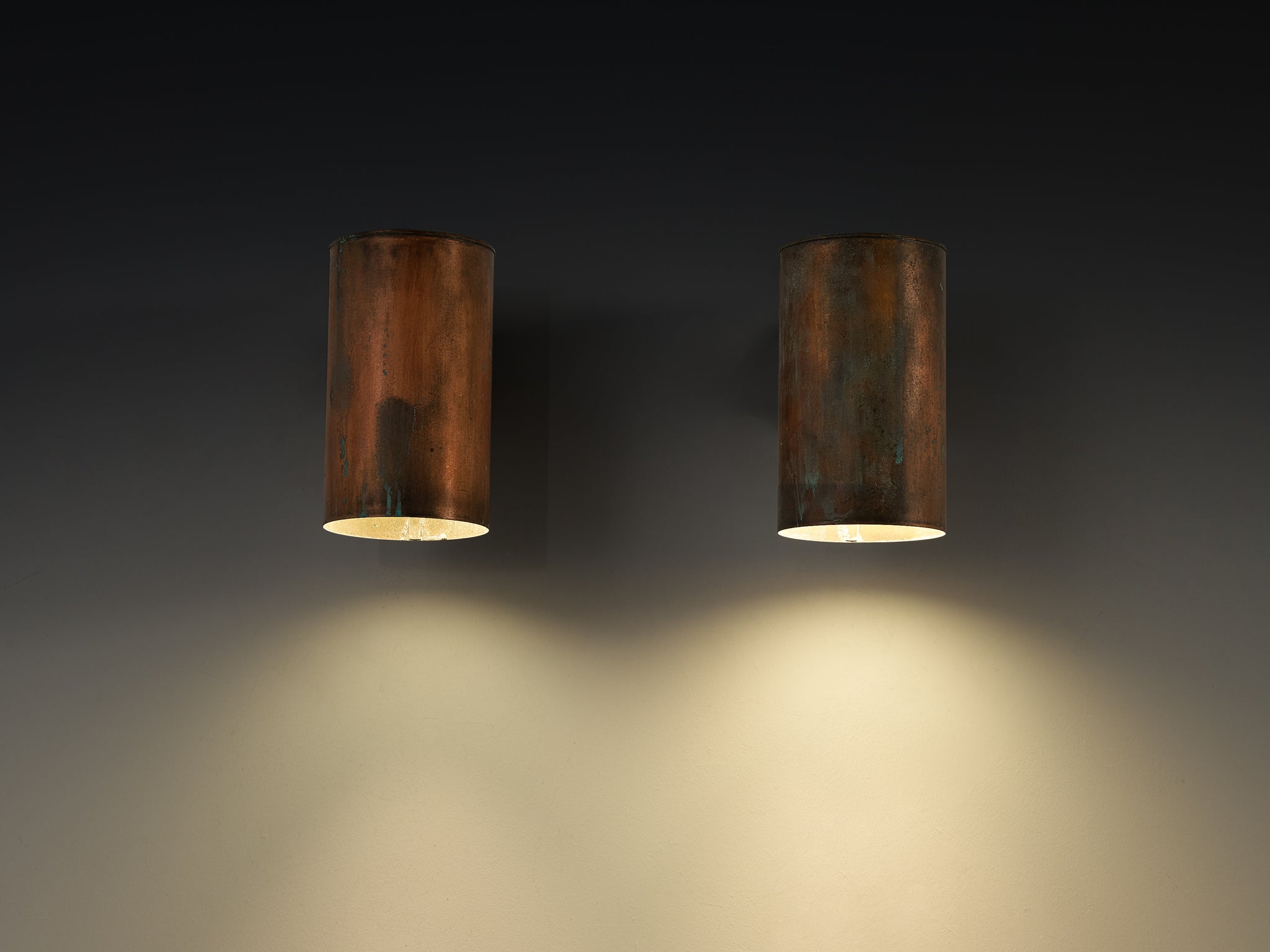 Fagerhult Swedish Wall Lights in Copper Lighting Morentz