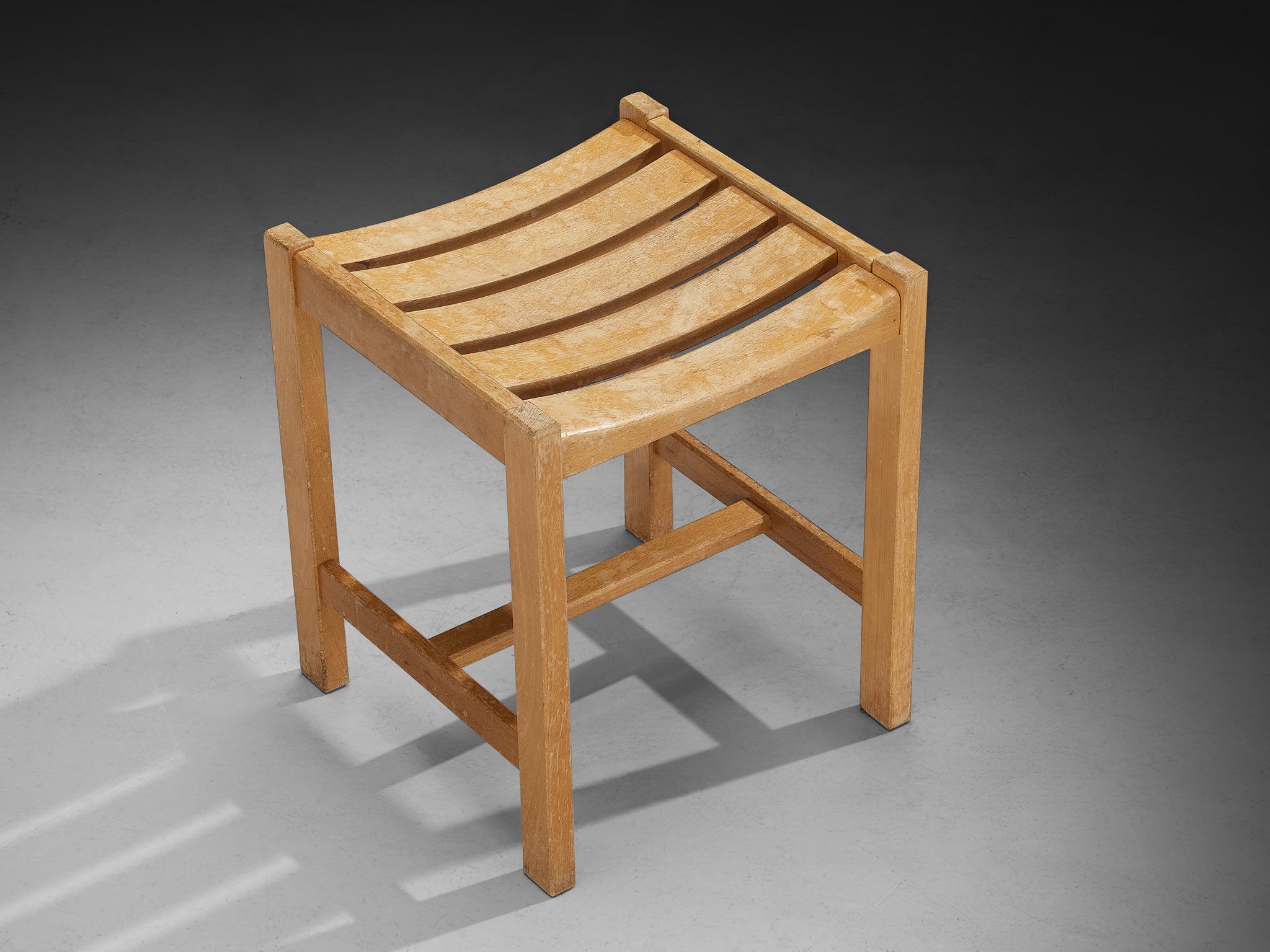 Stools in Blonde Wood