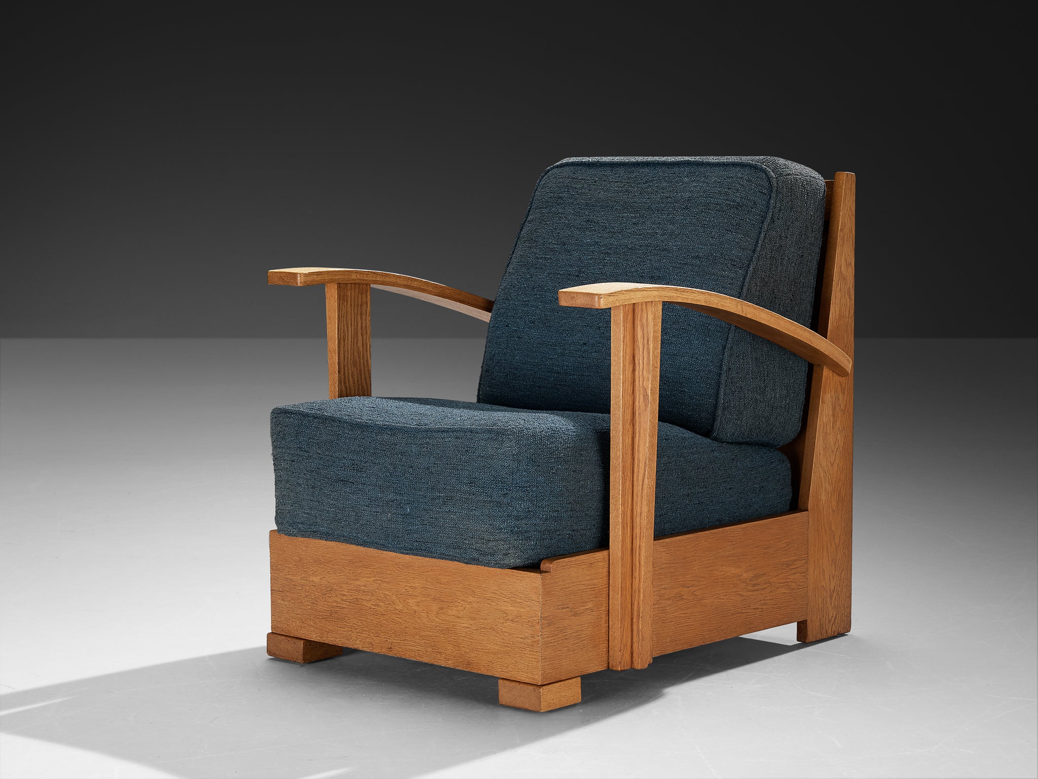 Jan den Drijver for De Stijl Lounge Chair in Oak