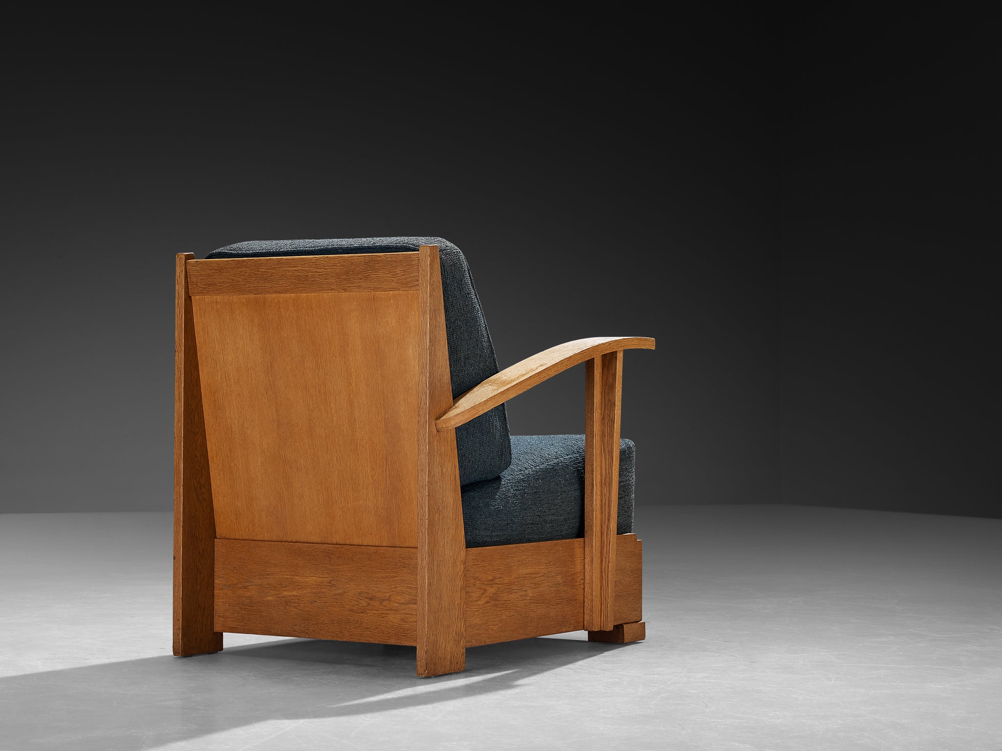 Jan den Drijver for De Stijl Lounge Chair in Oak