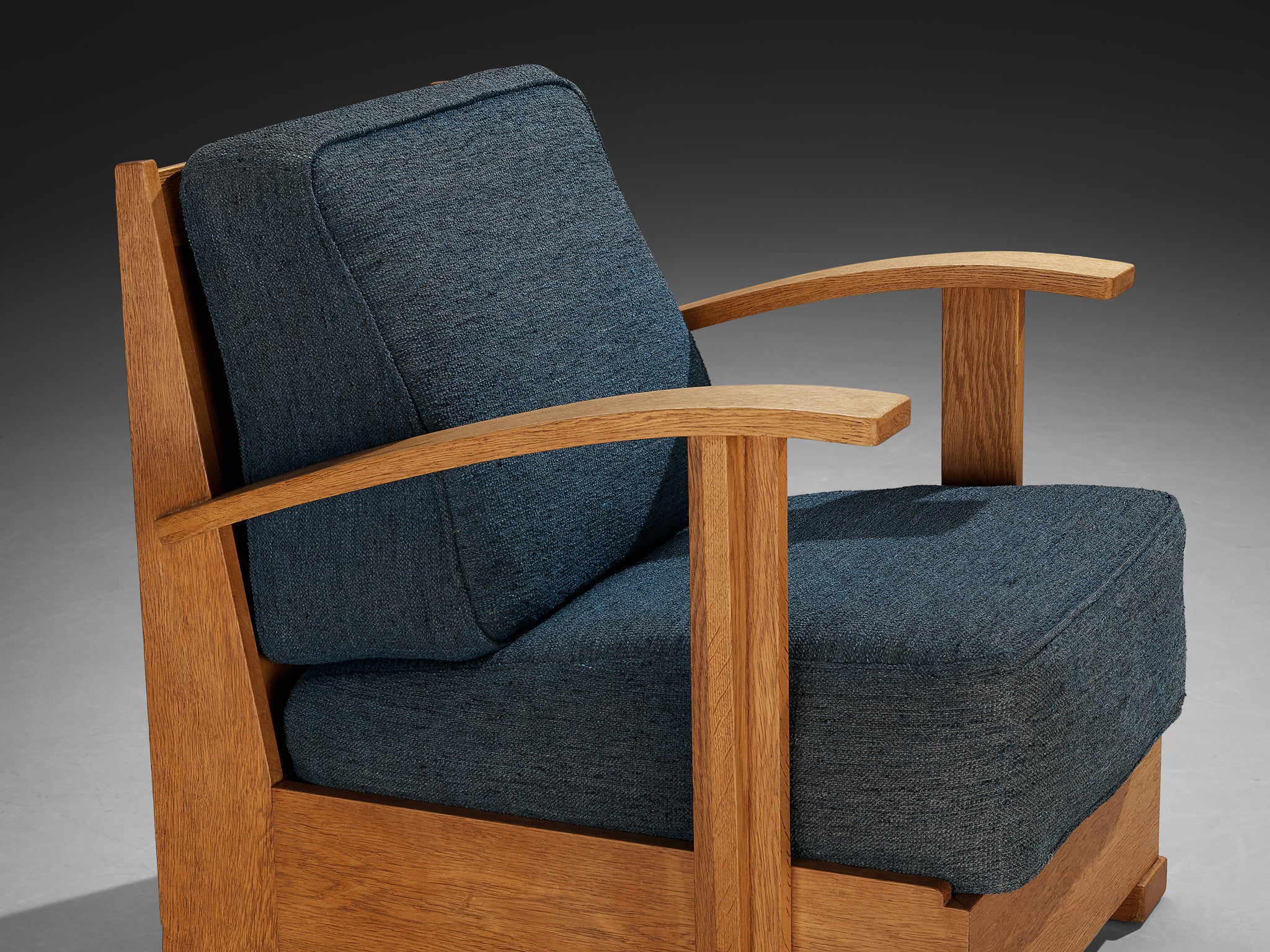 Jan den Drijver for De Stijl Lounge Chair in Oak